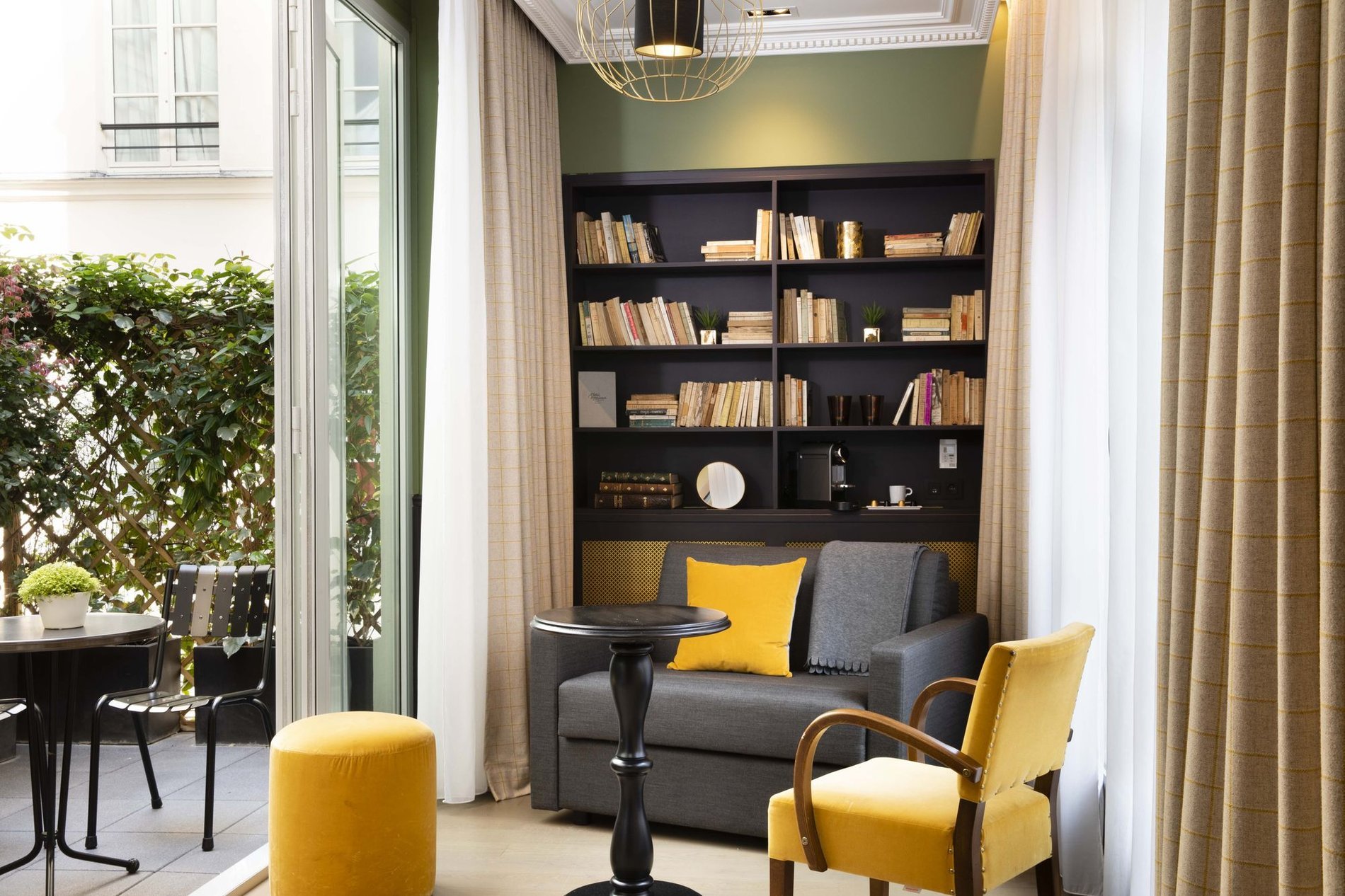 Hotel Monsieur Suite Guitry terrasse privative