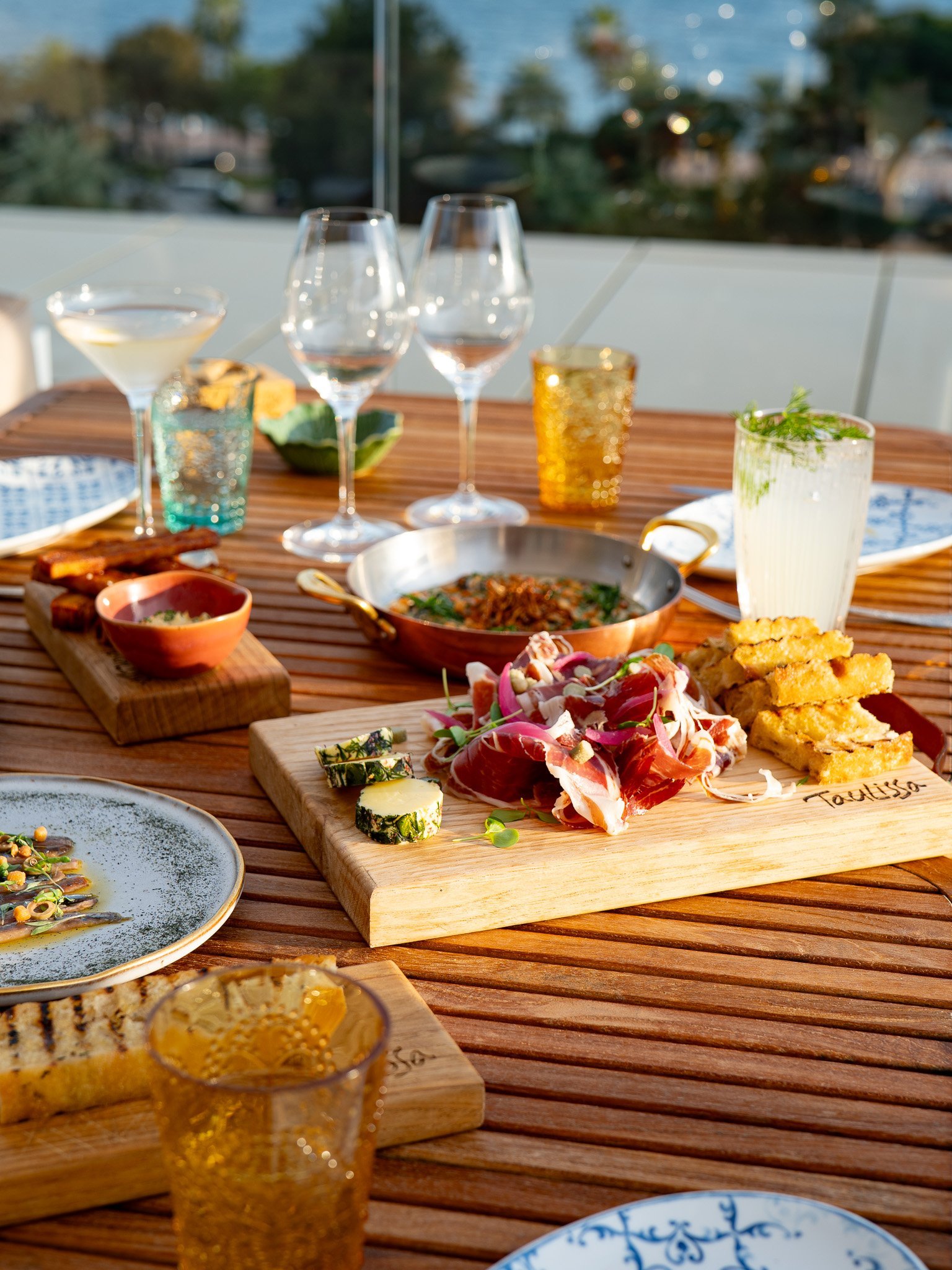 Delicious dishes at Bar Taulissa.