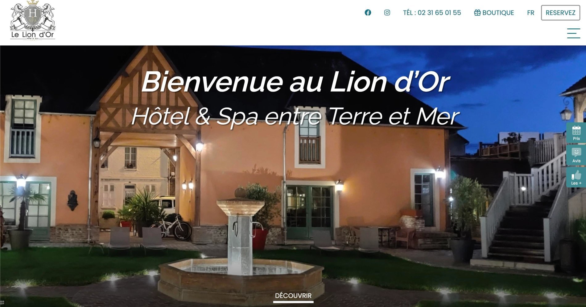 MMCréation Agency | Portfolio Le Lion d'Or