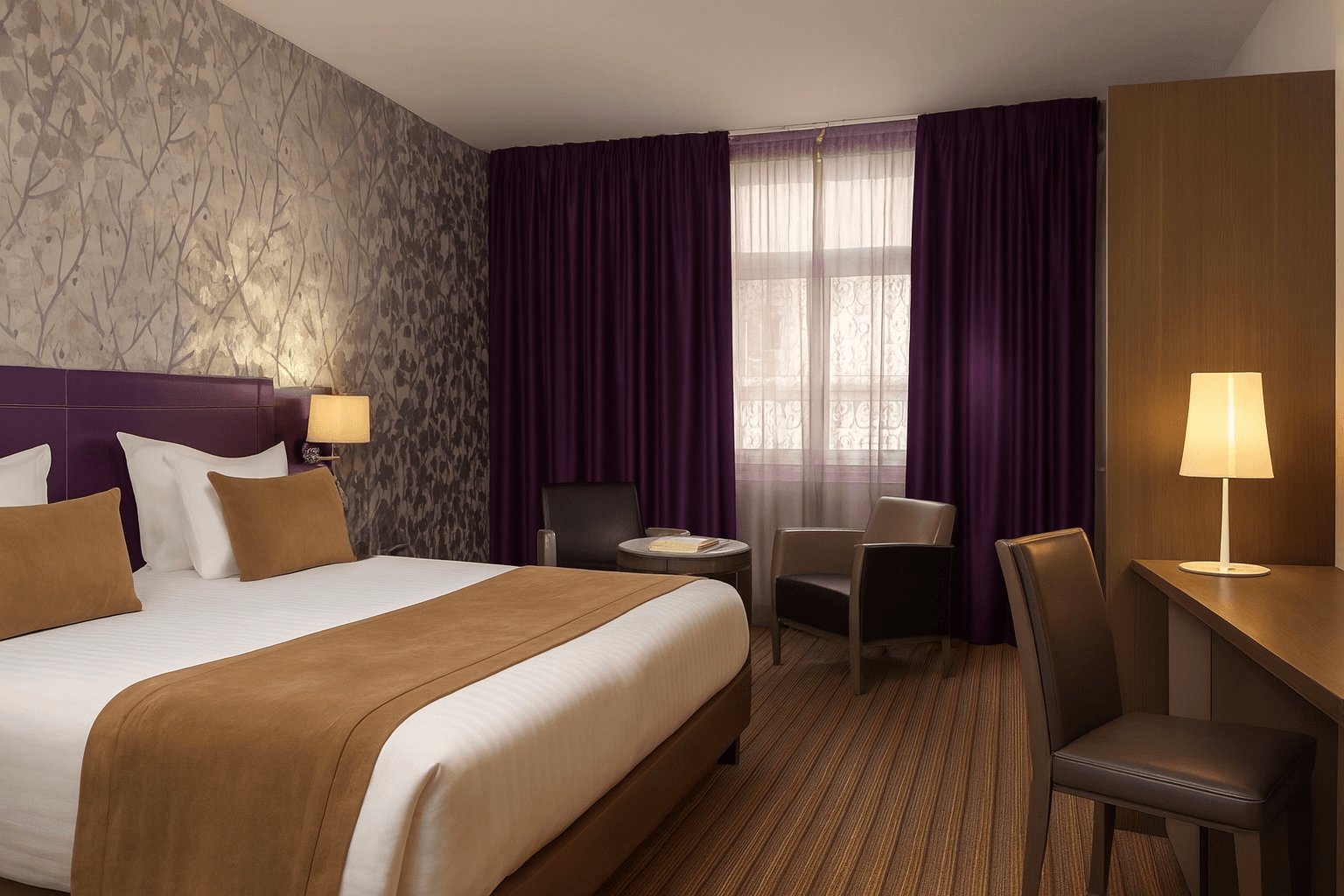 Chambre Deluxe au Timhotel Opéra Blanche Fontaine