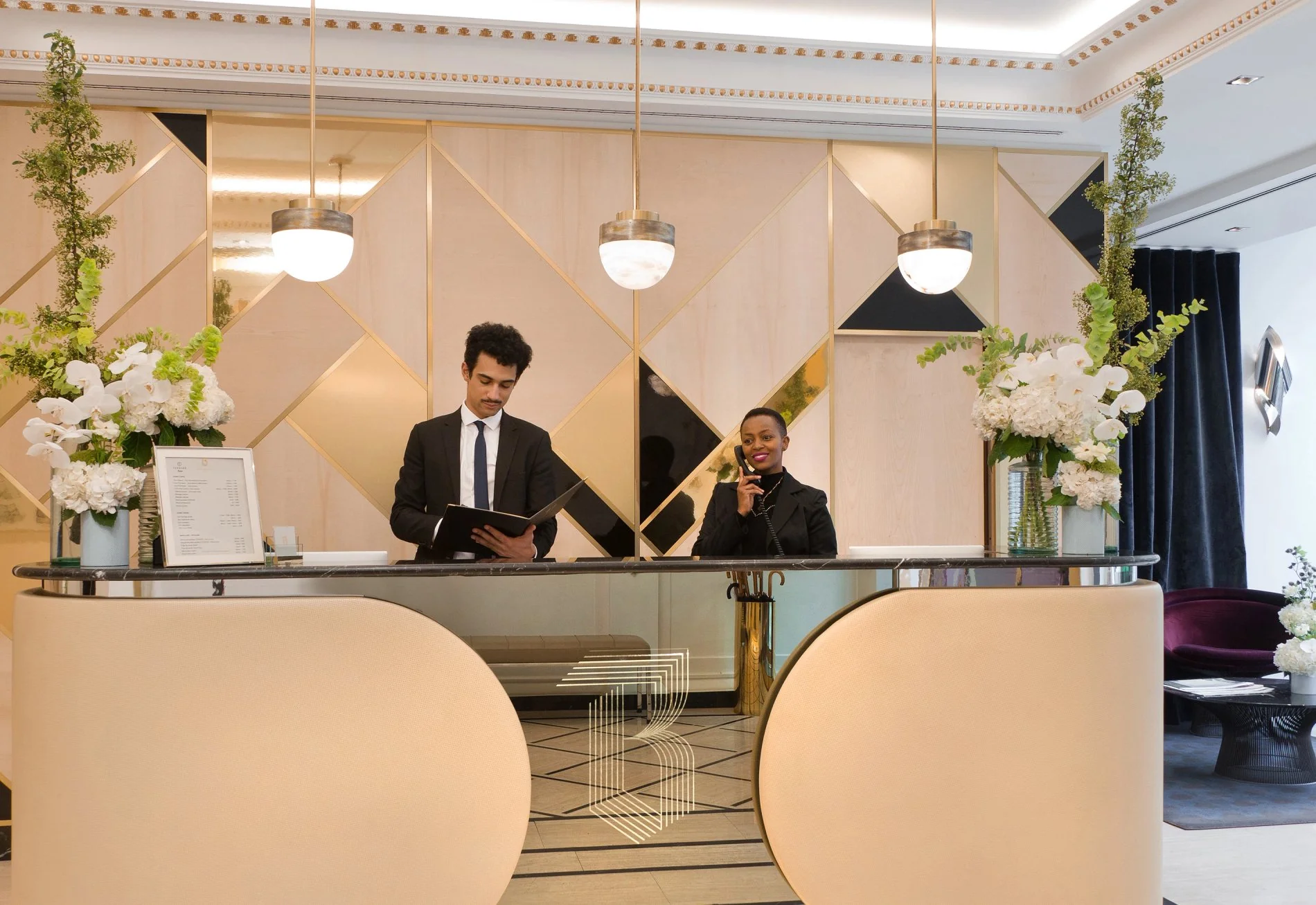 Hôtel Bowmann | Hotel reception