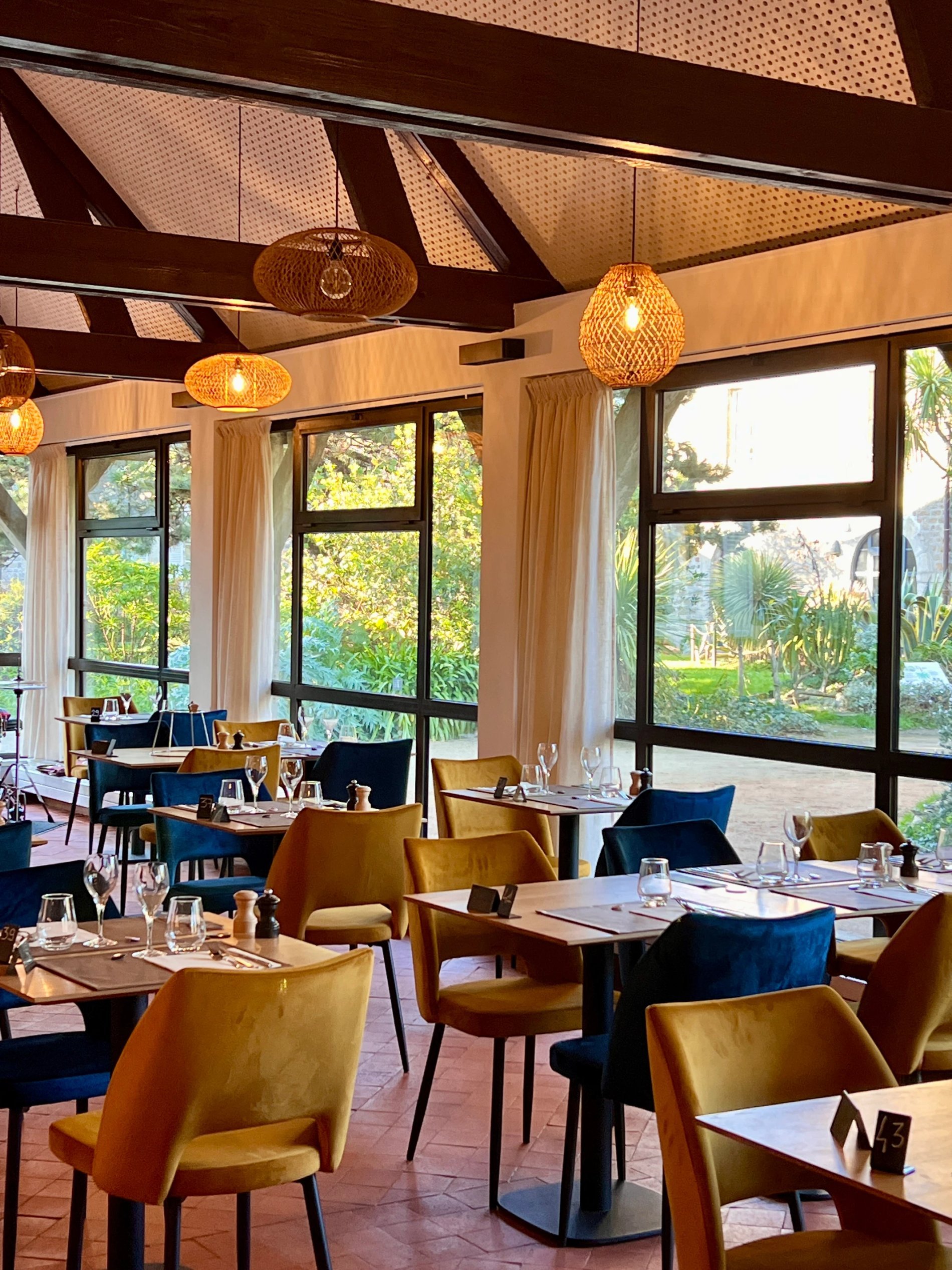 Salle restaurant Le Carré à Tatihou