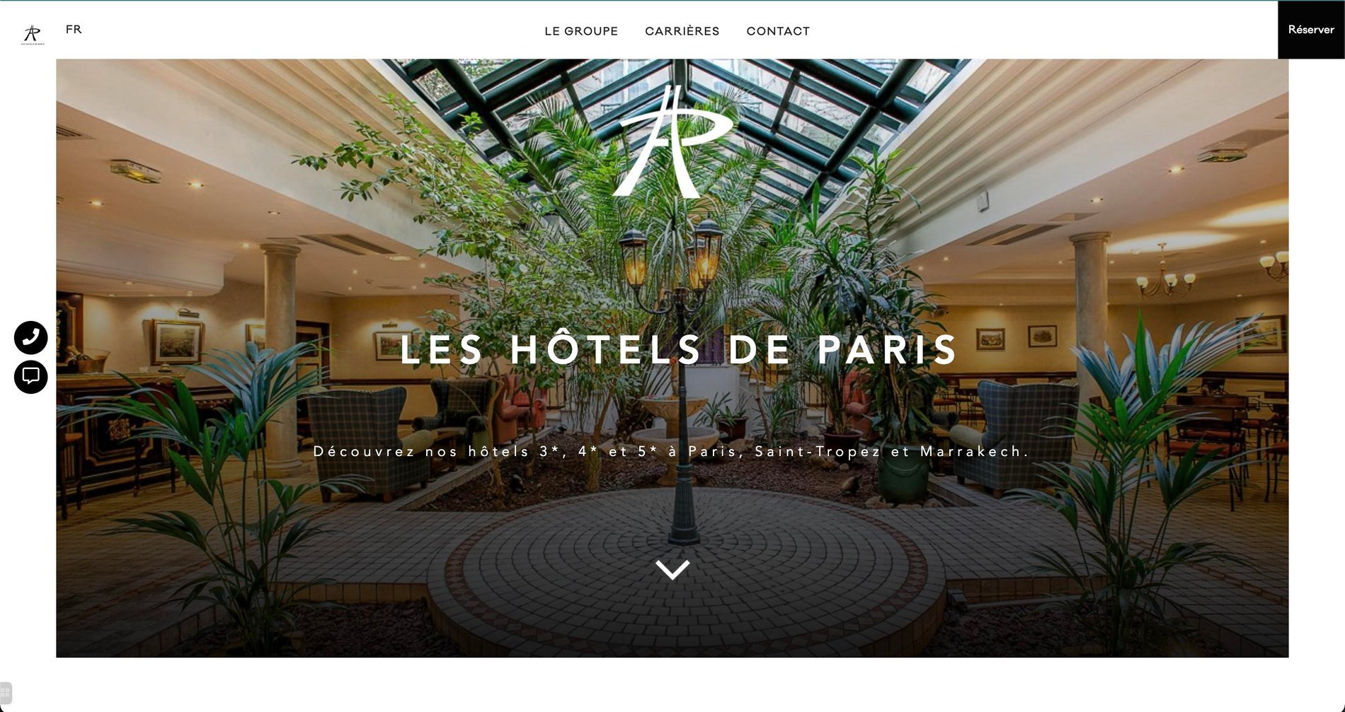 MMCréation Agency | Portfolio Les Hôtels de Paris