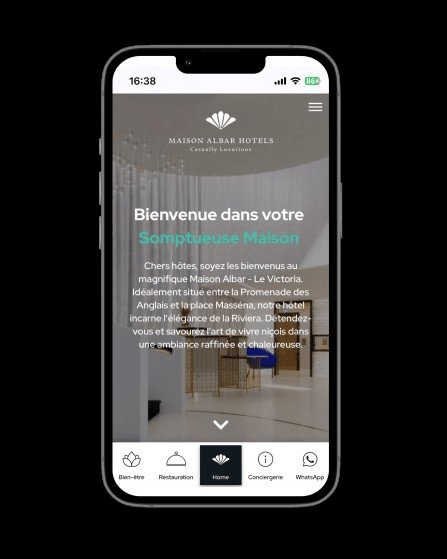 Maison Albar - Le Victoria | Visuel responsive