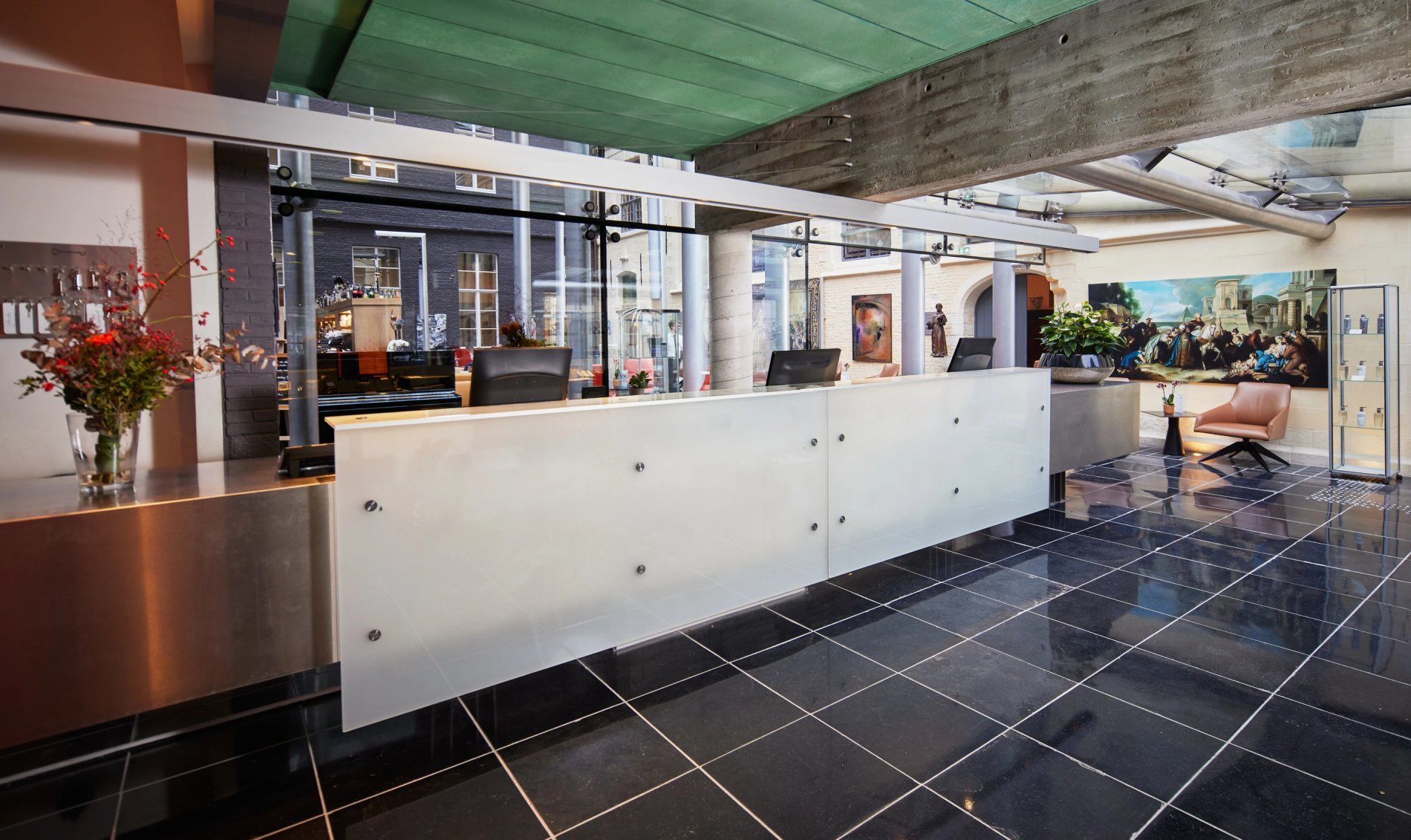 Hermitage Gantois hotel entrance