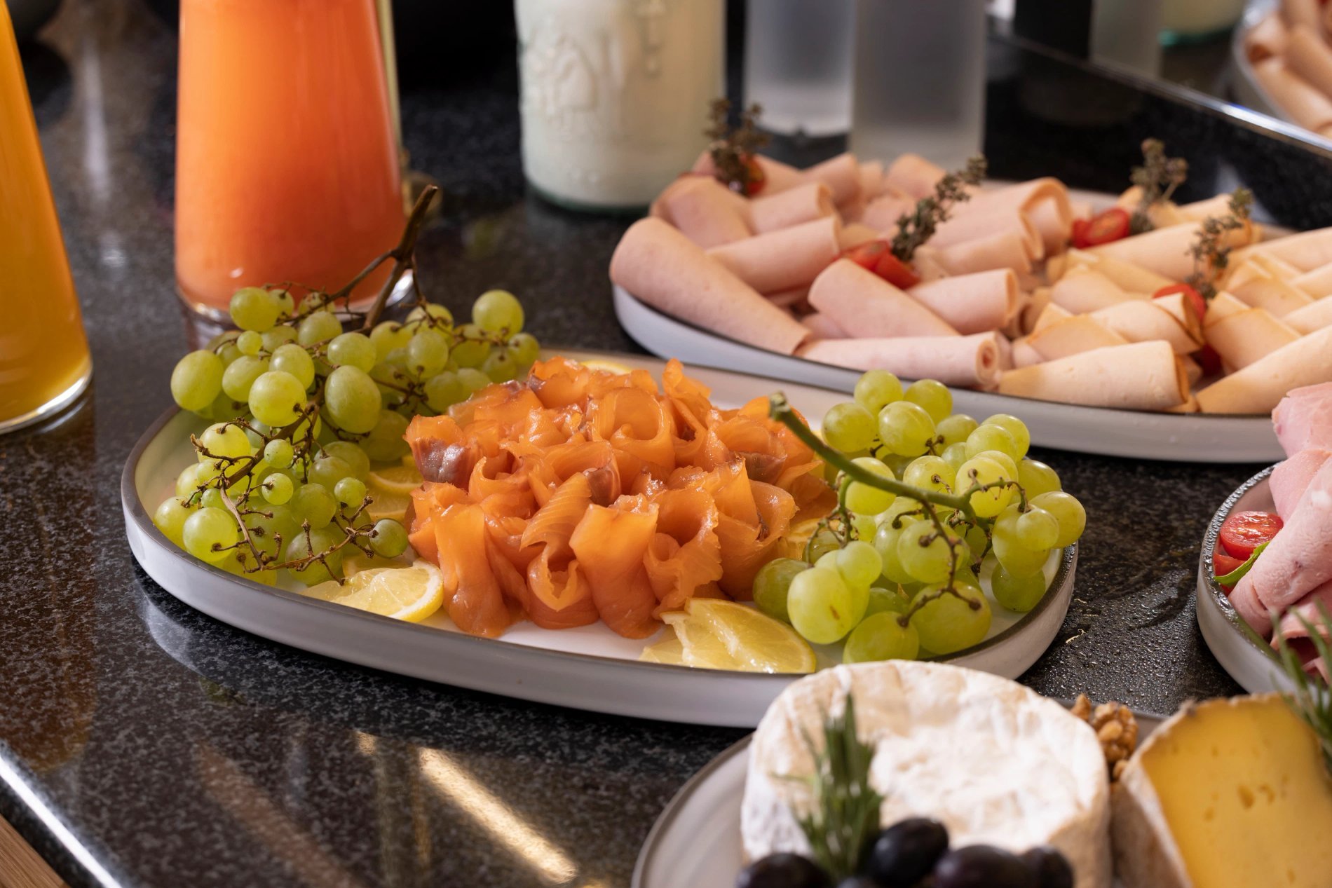 Grand Hôtel Chicago Salle Petit-déjeuner buffet