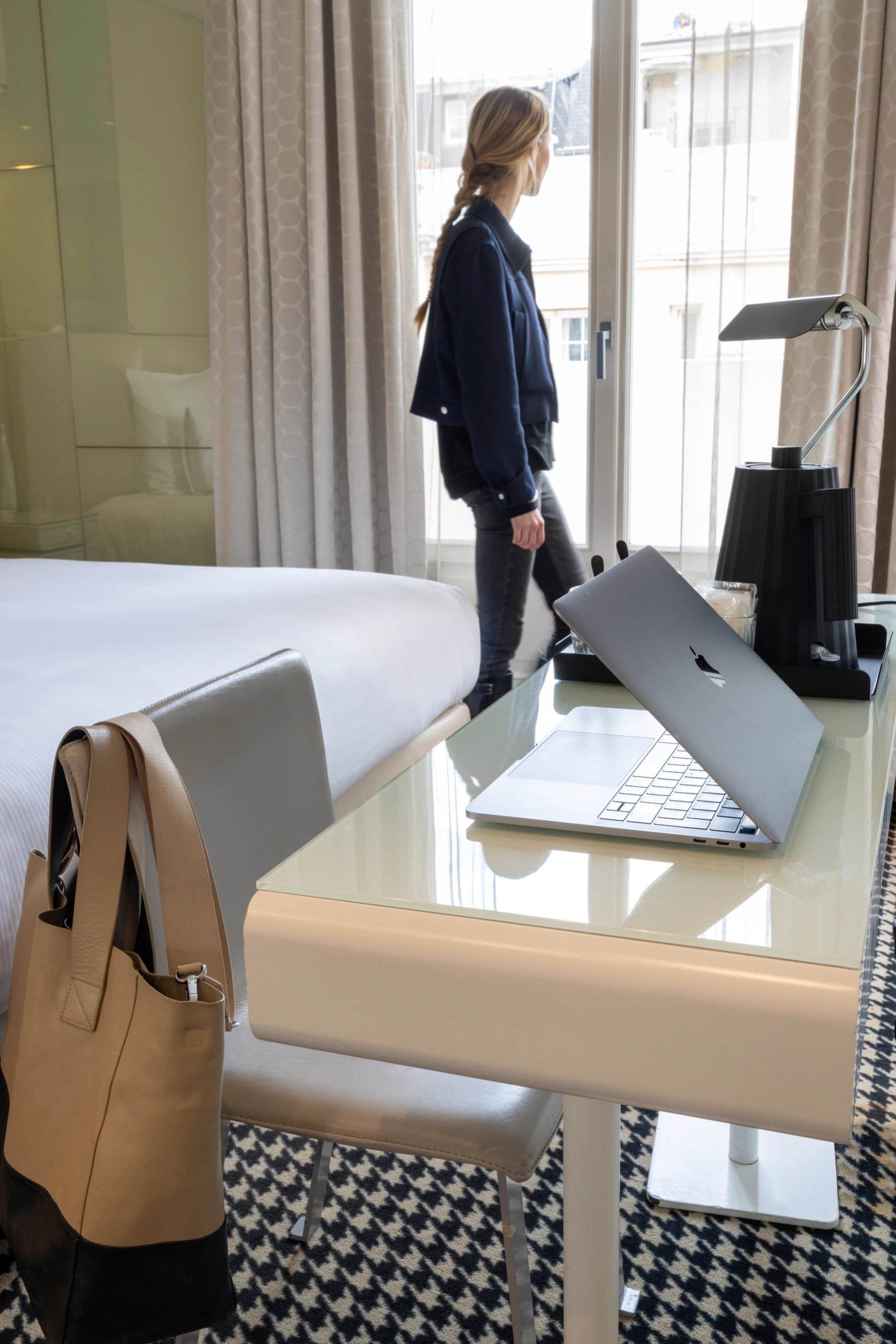 Hôtel Félicien Chambre Supérieure Pearl Bureau