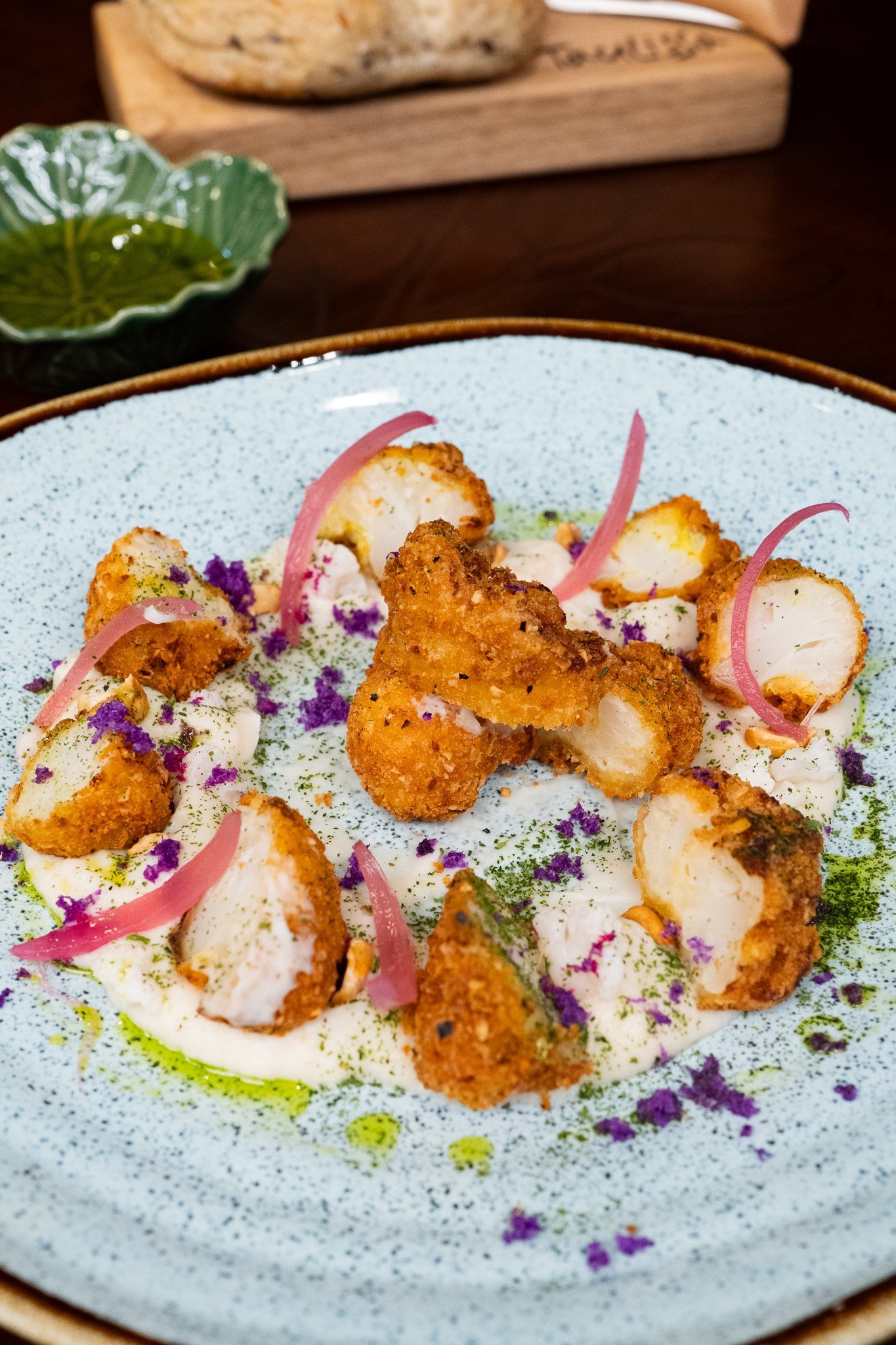 Savoury creation at Maison Albar Le Victoria.