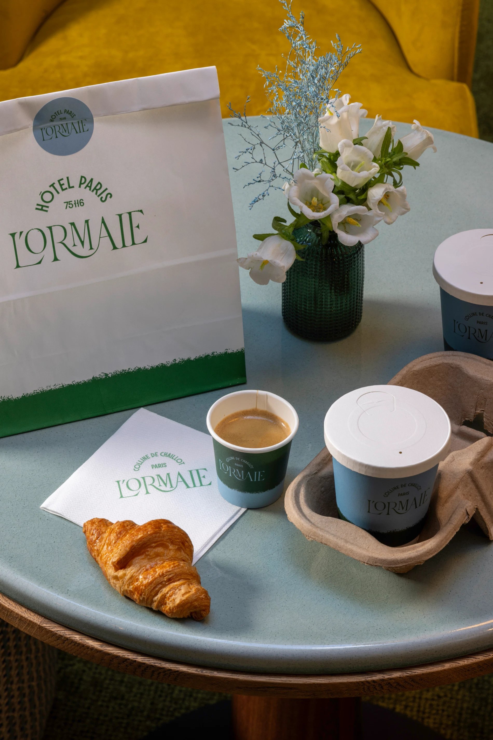 Hôtel L'Ormaie Petit déjeuner à emporter