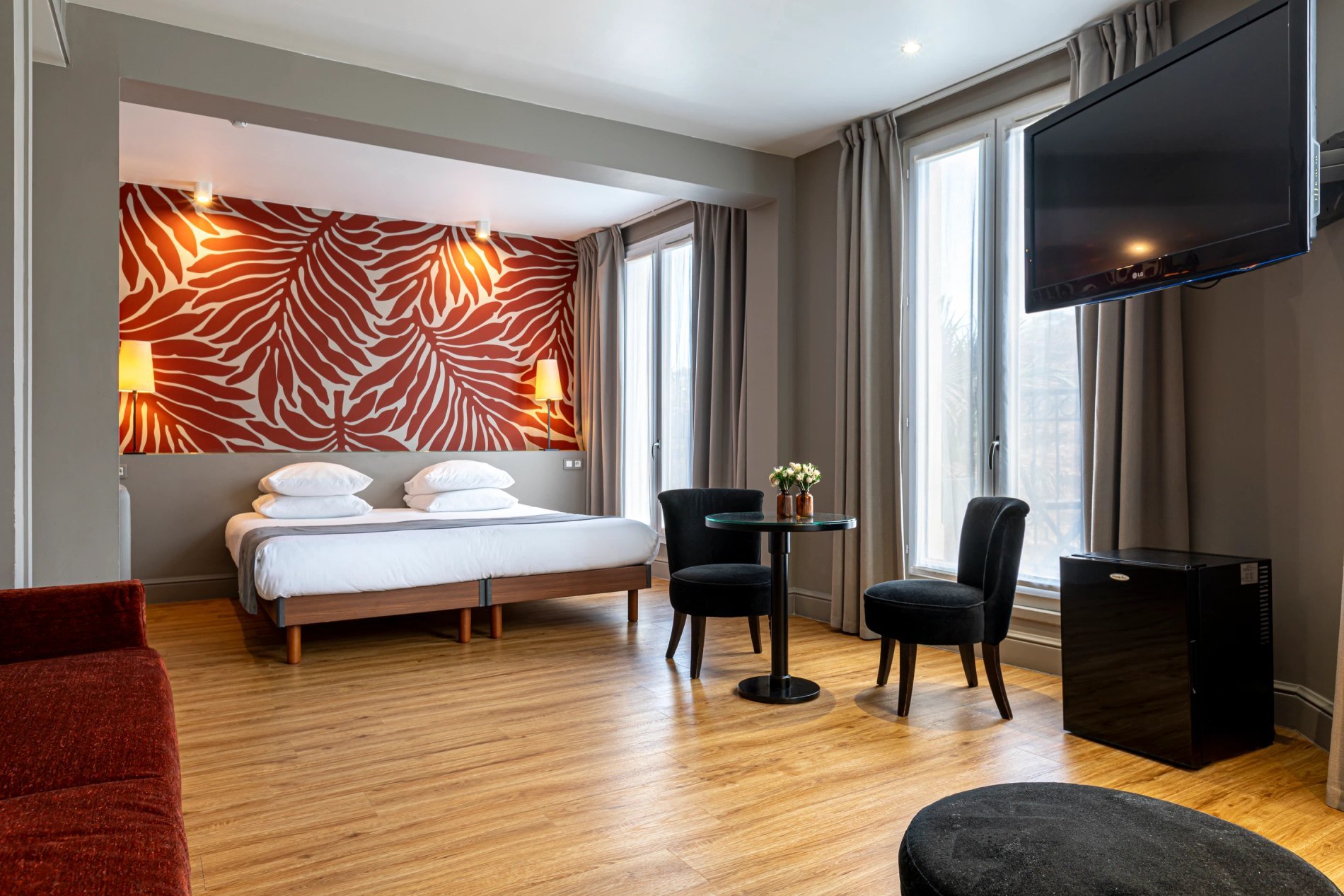 Gardette Park Hotel | Family suite with garden view