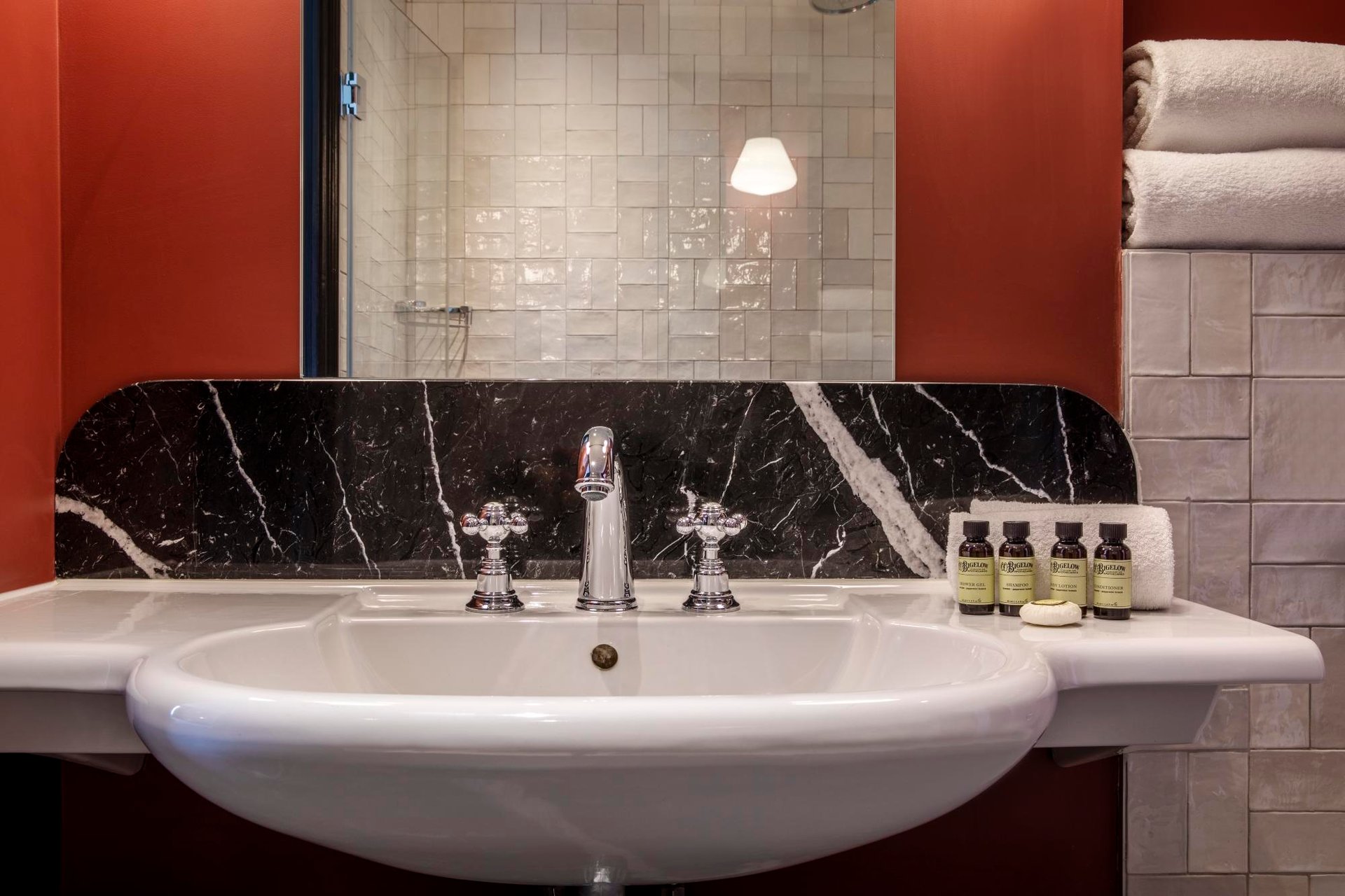 Grand Hotel Chicago Classic Room Bathroom Shower