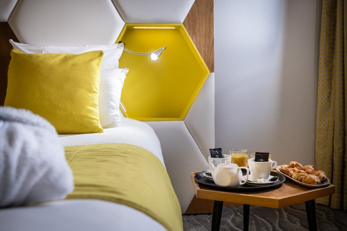 Chambre Supérieure Familiale de l'Hôtel Le Pic Blanc