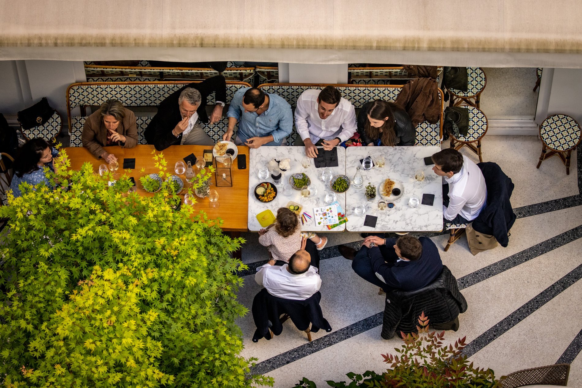 Maison Albar - Le Vendome | Jardin du restaurant Yakusa à Paris