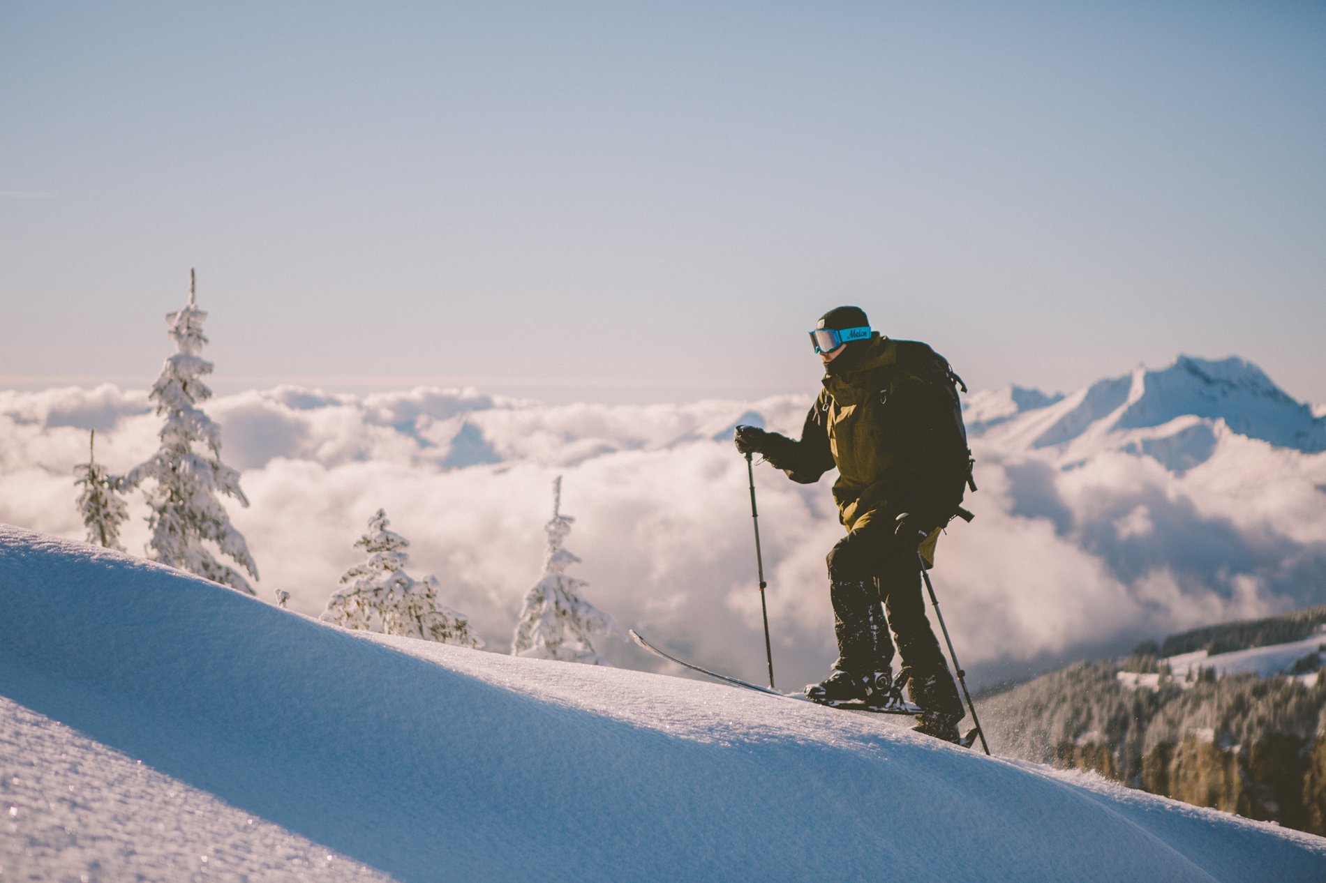 Ski, hiver, portes du soleil, neige, activité, poudreuse, vacances d'hiver