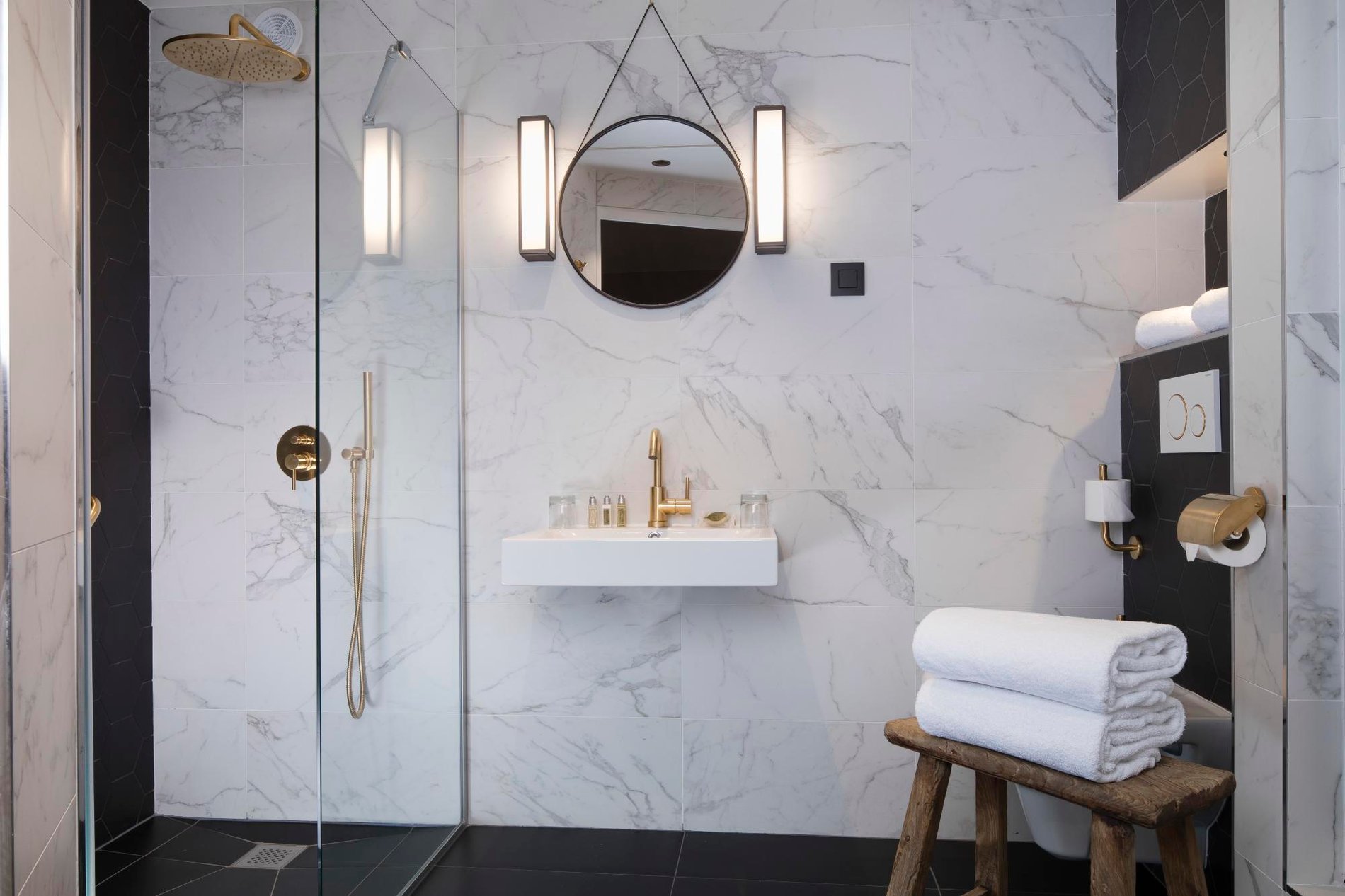 Hotel Maxim Quartier Latin Room Bathroom