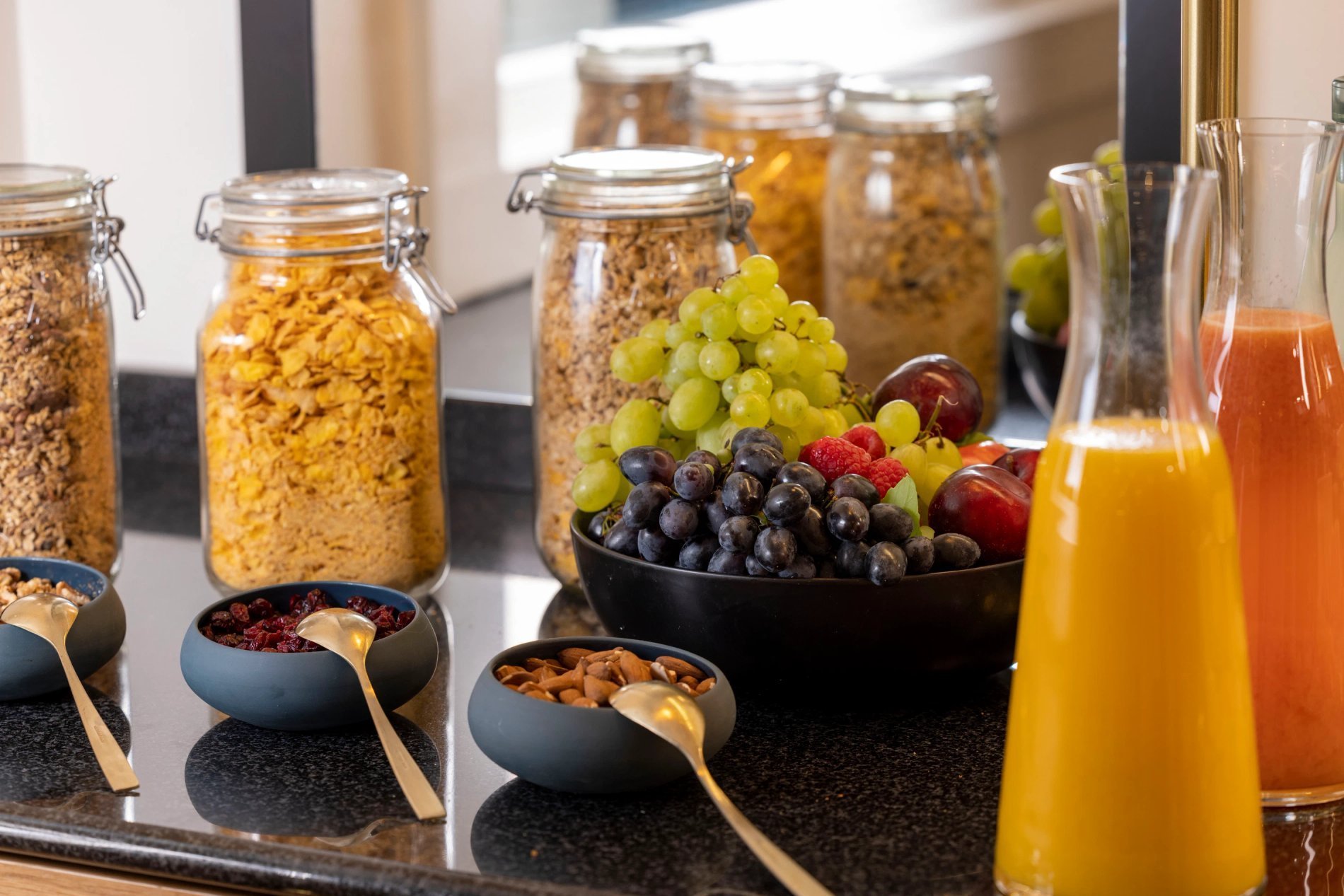 Grand Hôtel Chicago Salle Petit-déjeuner buffet