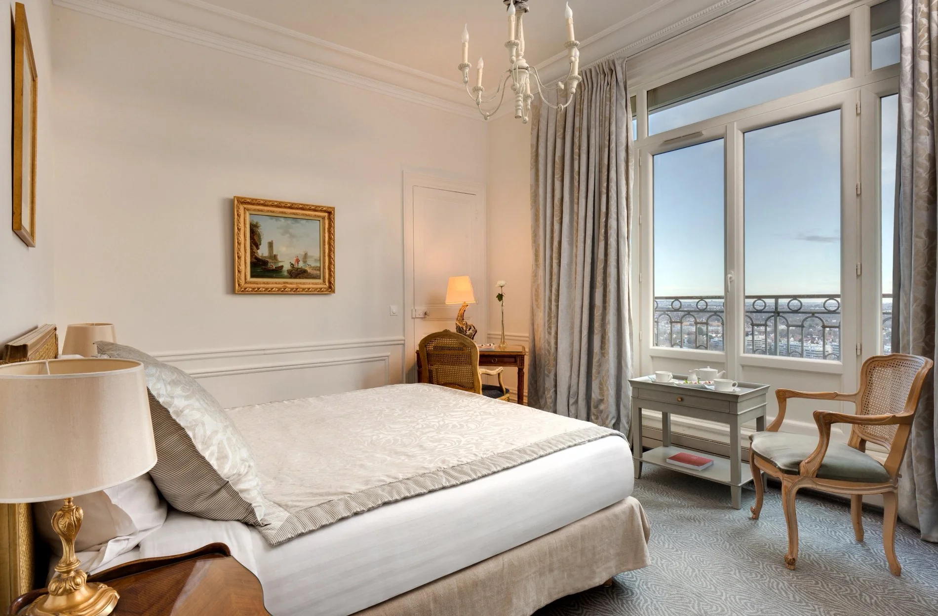 Pavillon Henri IV | Chambre Privilège avec vue sur la Seine