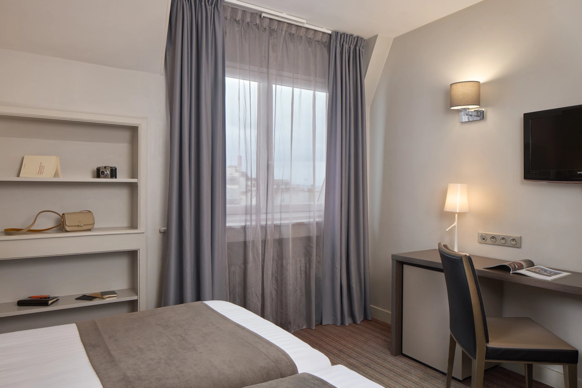 Chambres doubles communicantes au Timhotel Opéra Blanche Fontaine