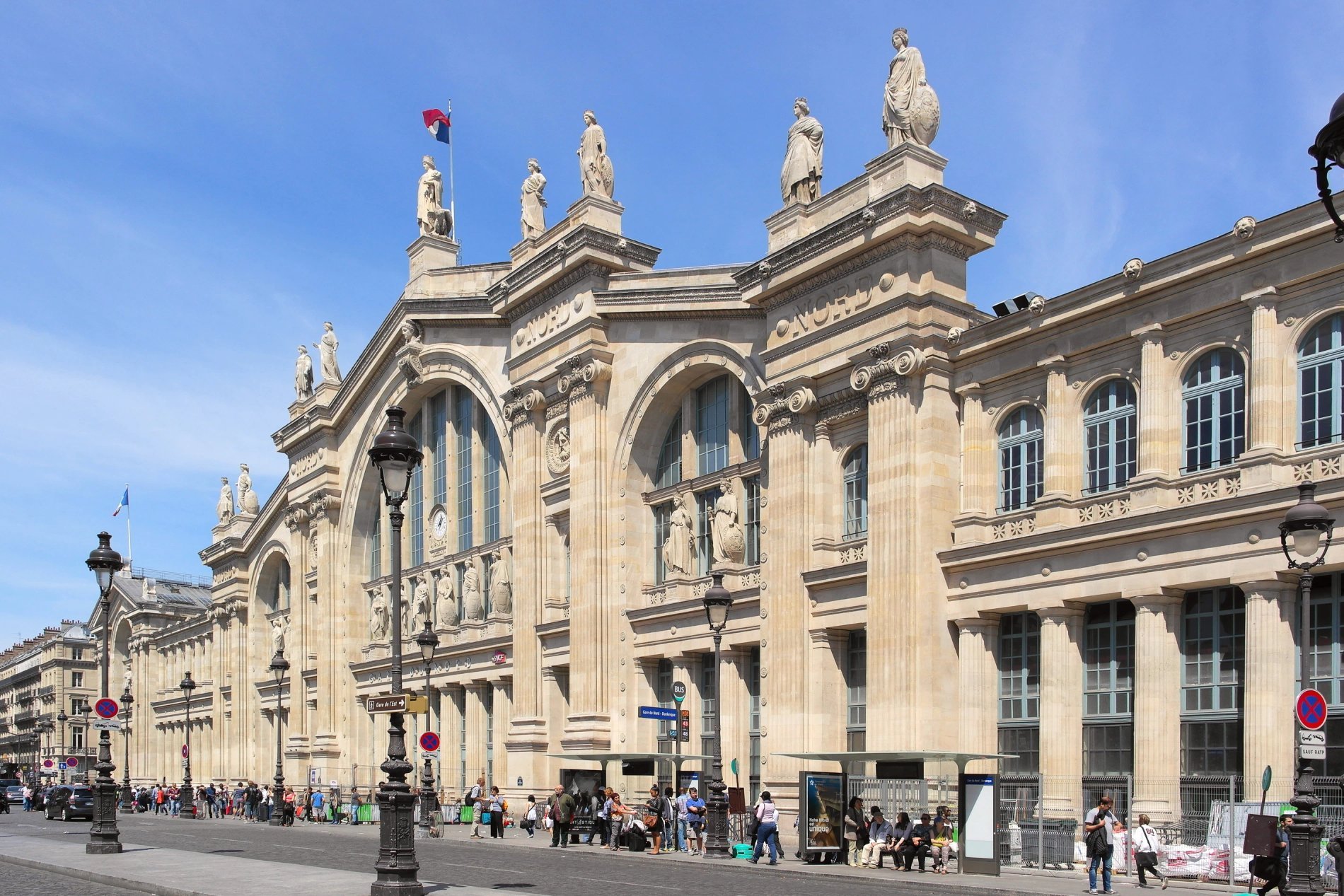 Gare du nord - Façade