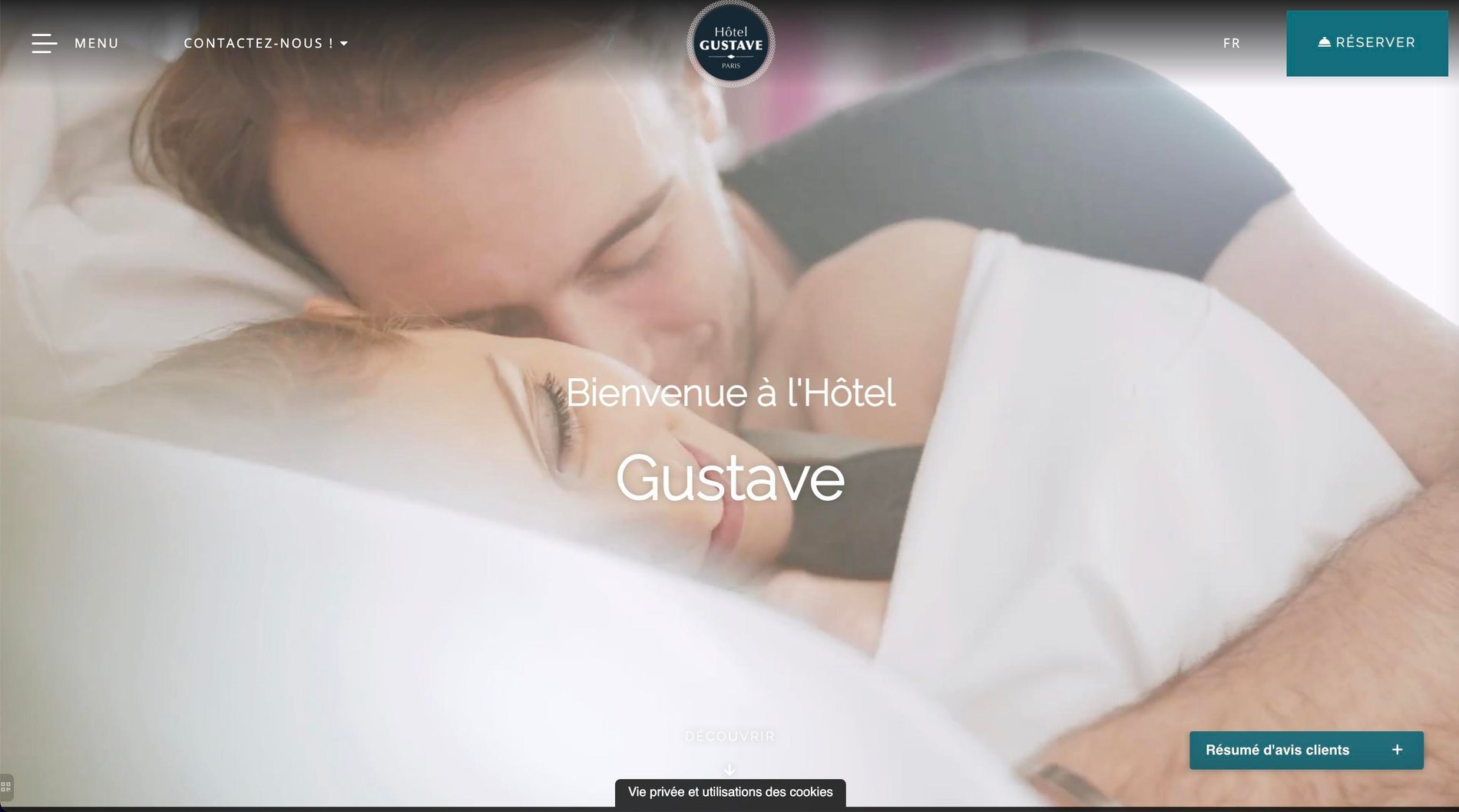 MMCréation Agency | Portfolio Hôtel Gustave