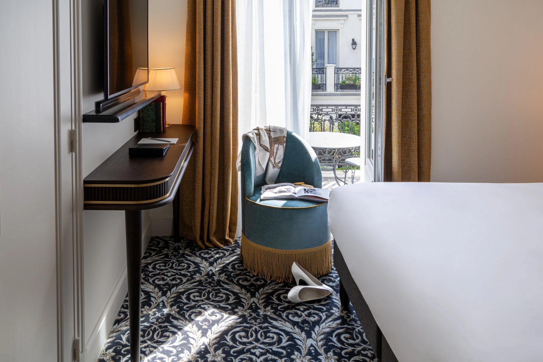 Hôtel & Spa Napoléon | Chambre Supérieure Terrasse Bureau