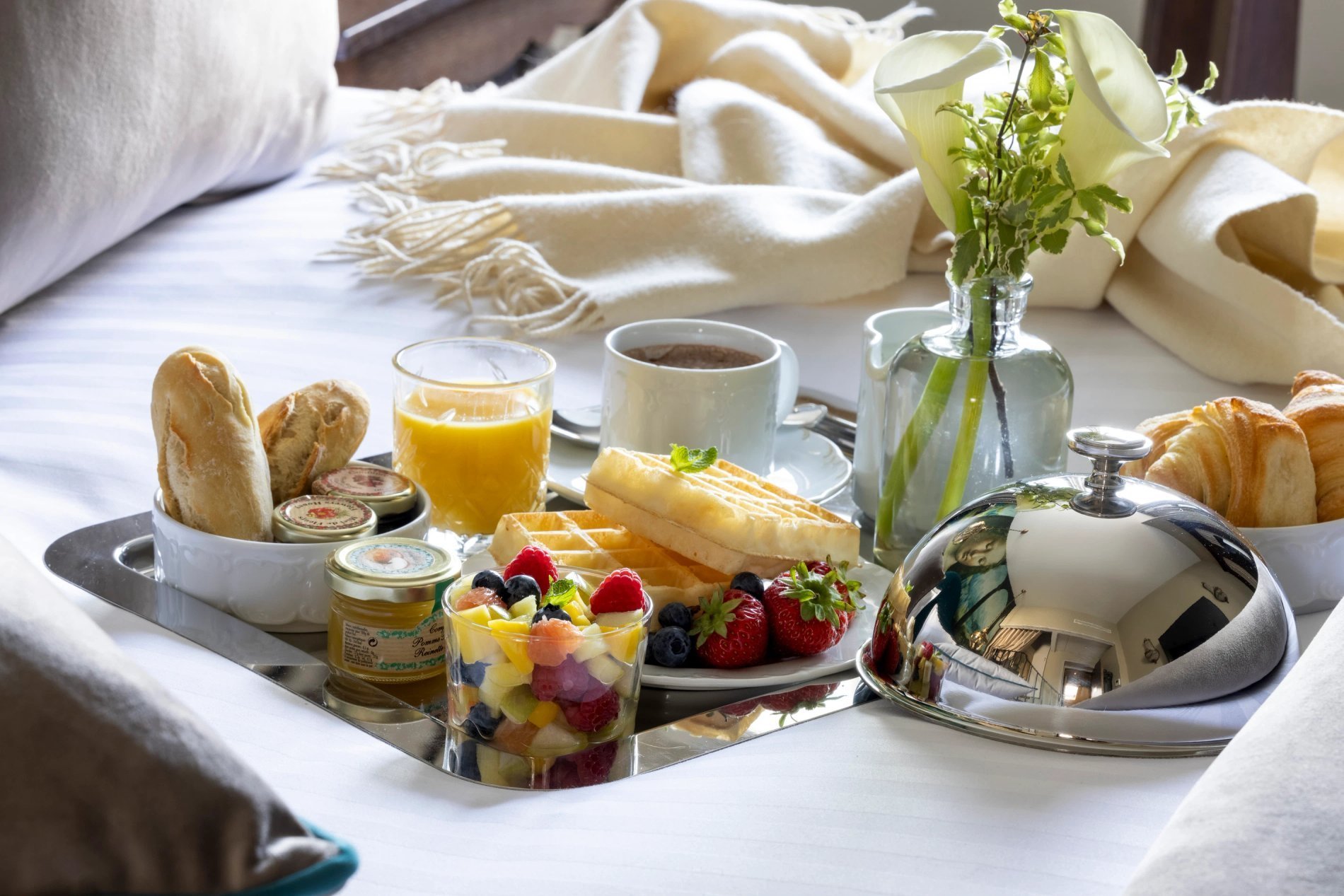 Hôtel Vinci Due Petit-déjeuner en chambre