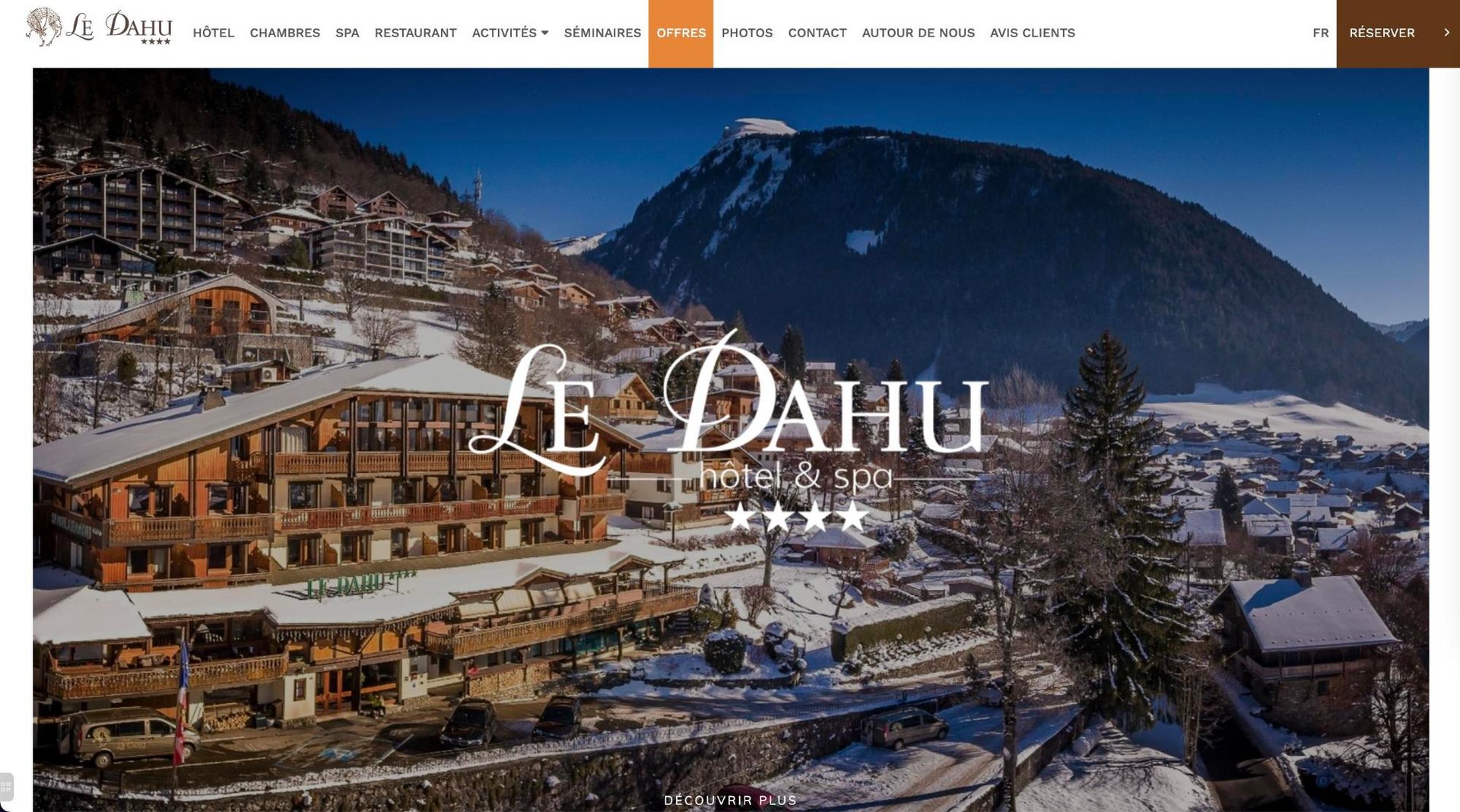 MMCréation Agency | Portfolio Le Dahu Hotel & Spa