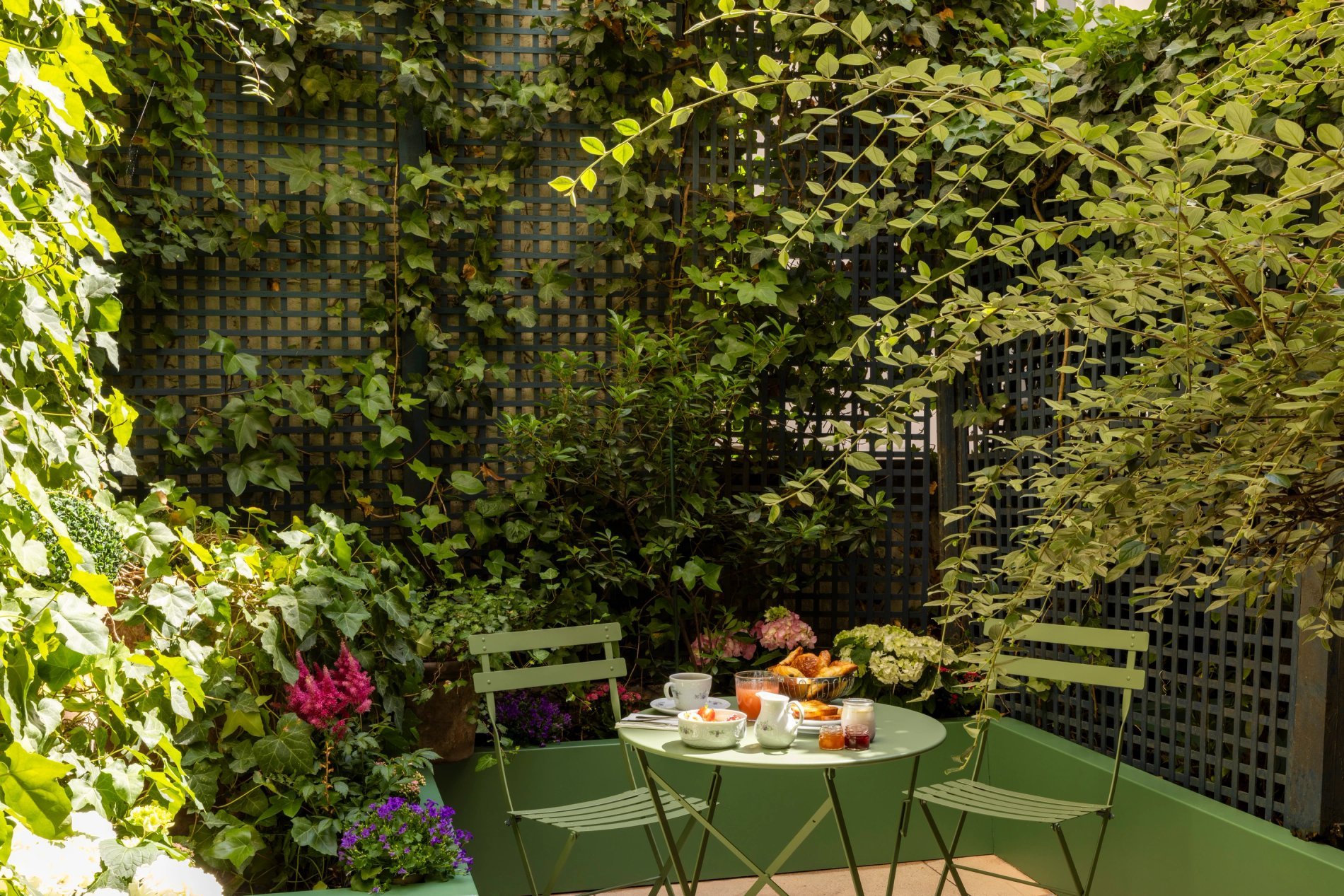 Hôtel Le Saint-Grégoire Petit-déjeuner Chambre Terrasse