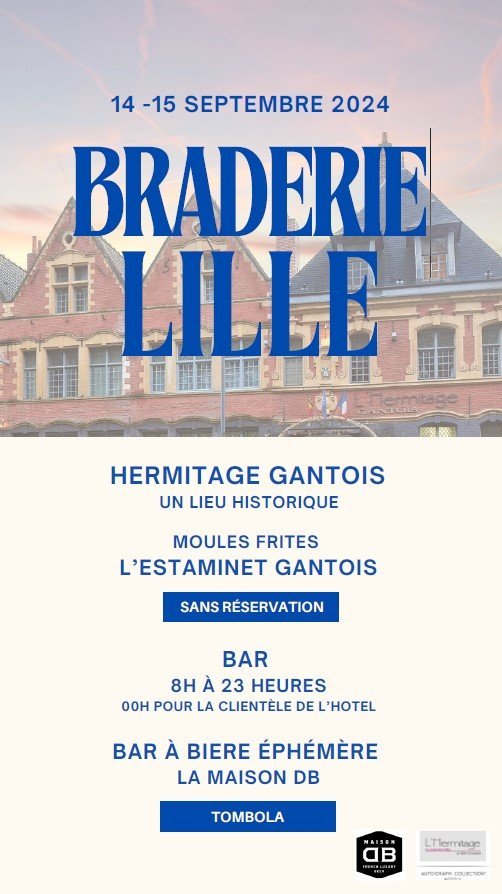 L'Hermitage Gantois | Hôtel Braderie Lille