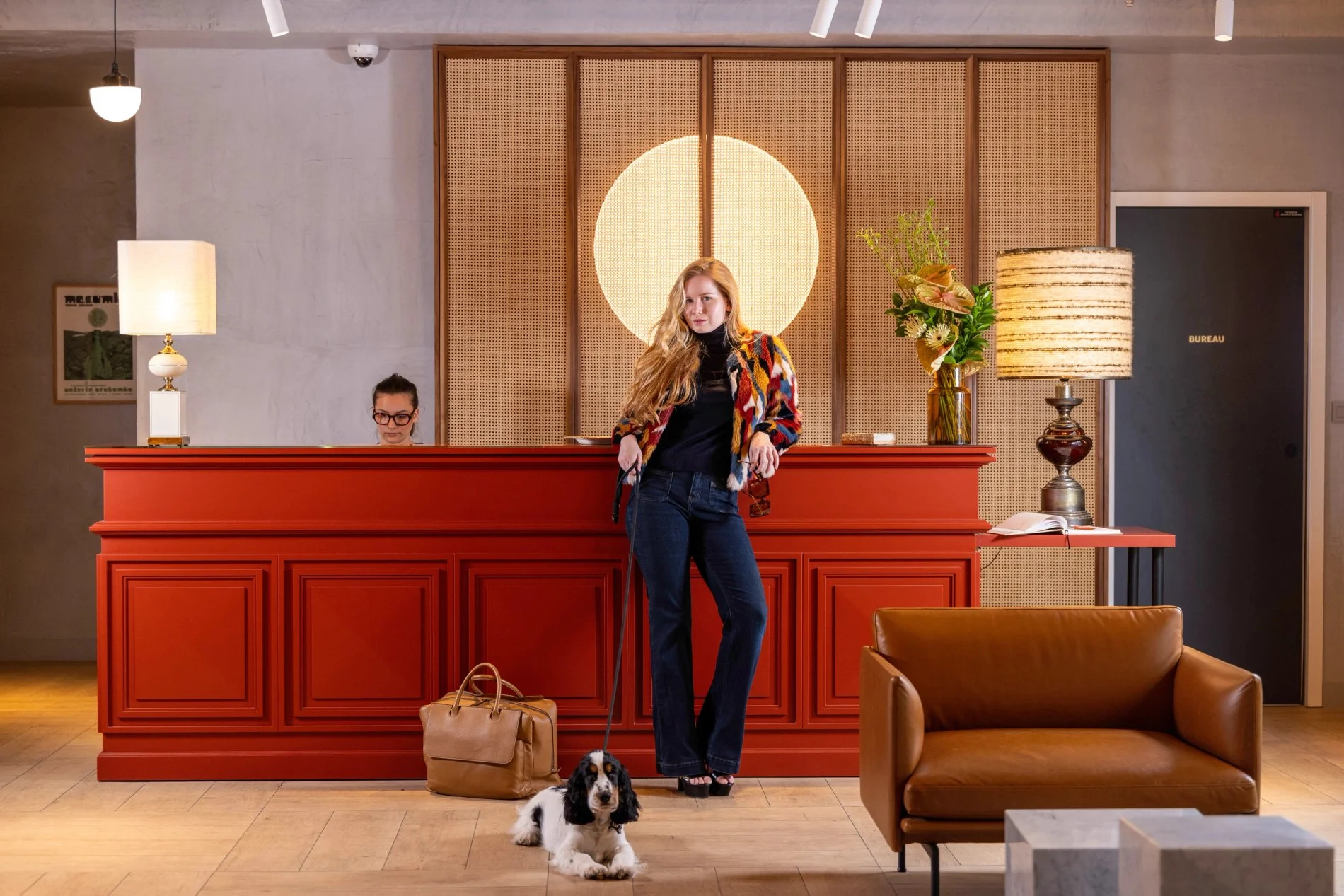 Hotel Pilgrim Reception Lobby