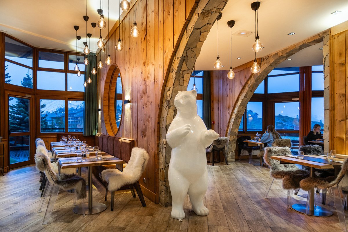 Restaurant "Les Terrasses du Rif Briant"