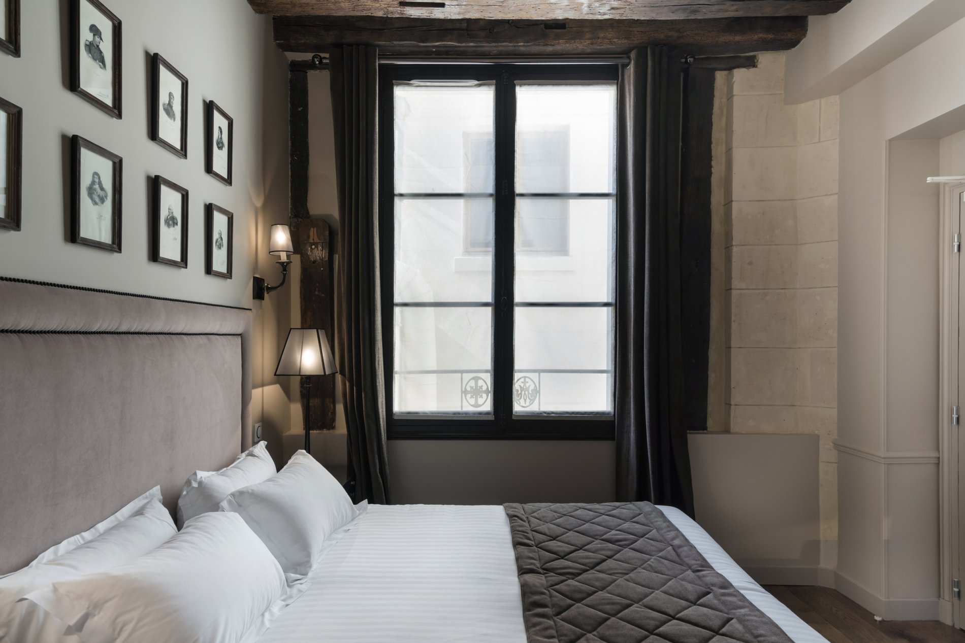 hôtel de charme paris marais - chambre supérieure