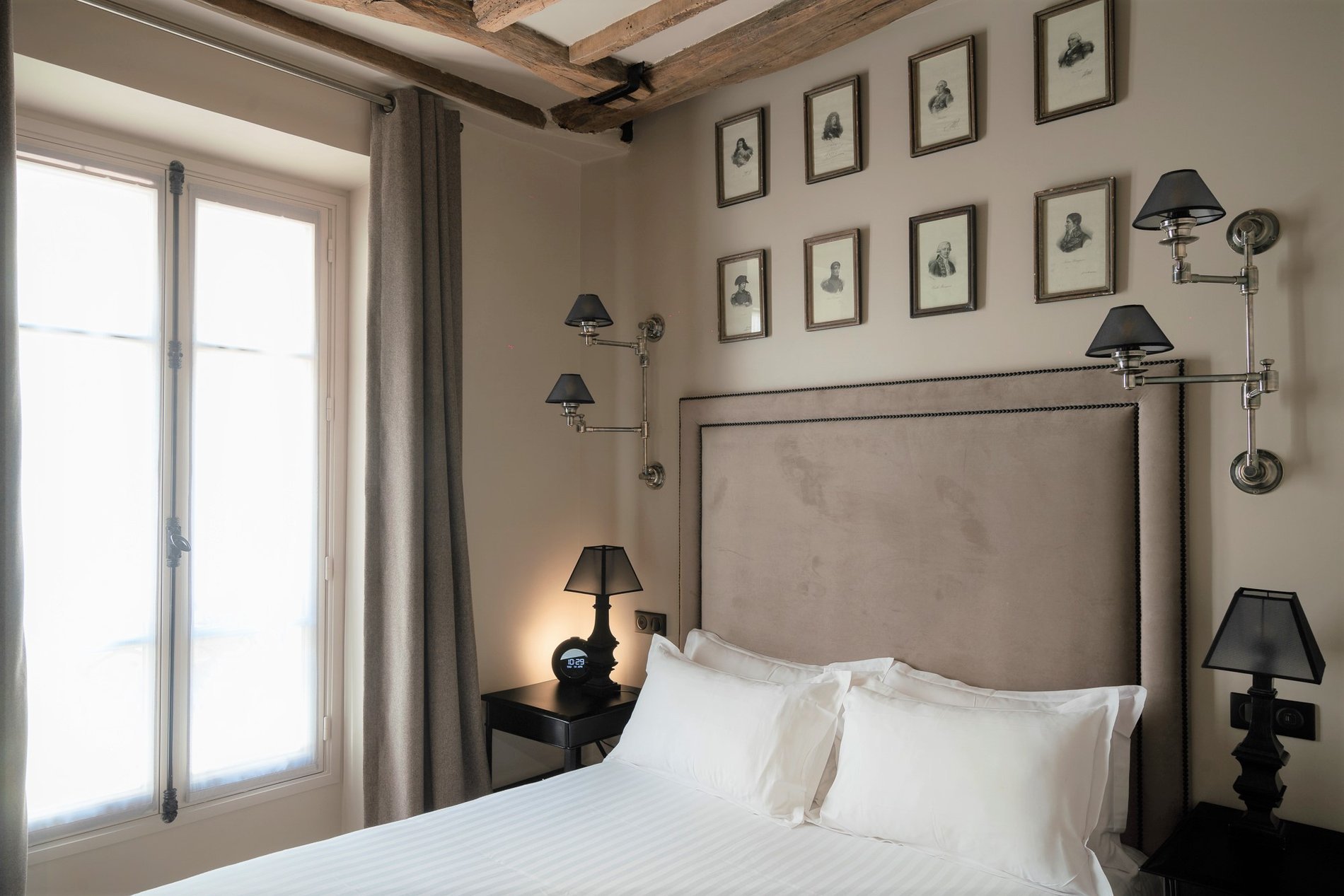 standard room - charming hotel paris center - Hotel Saint-Louis en l'Isle