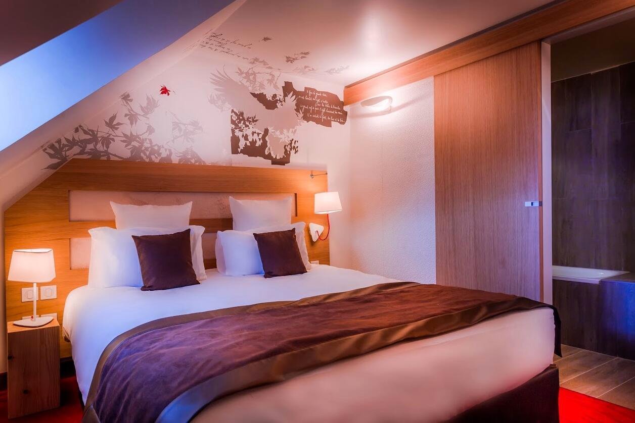 Chambre quadruple classique au Grand Aigle Hôtel & Spa