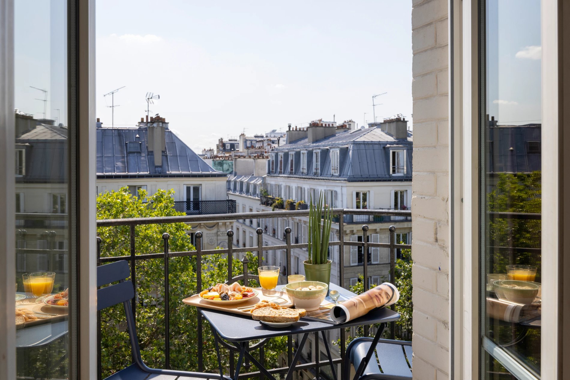 Hôtel Brady Petit-déjeuner Chambre Balcon
