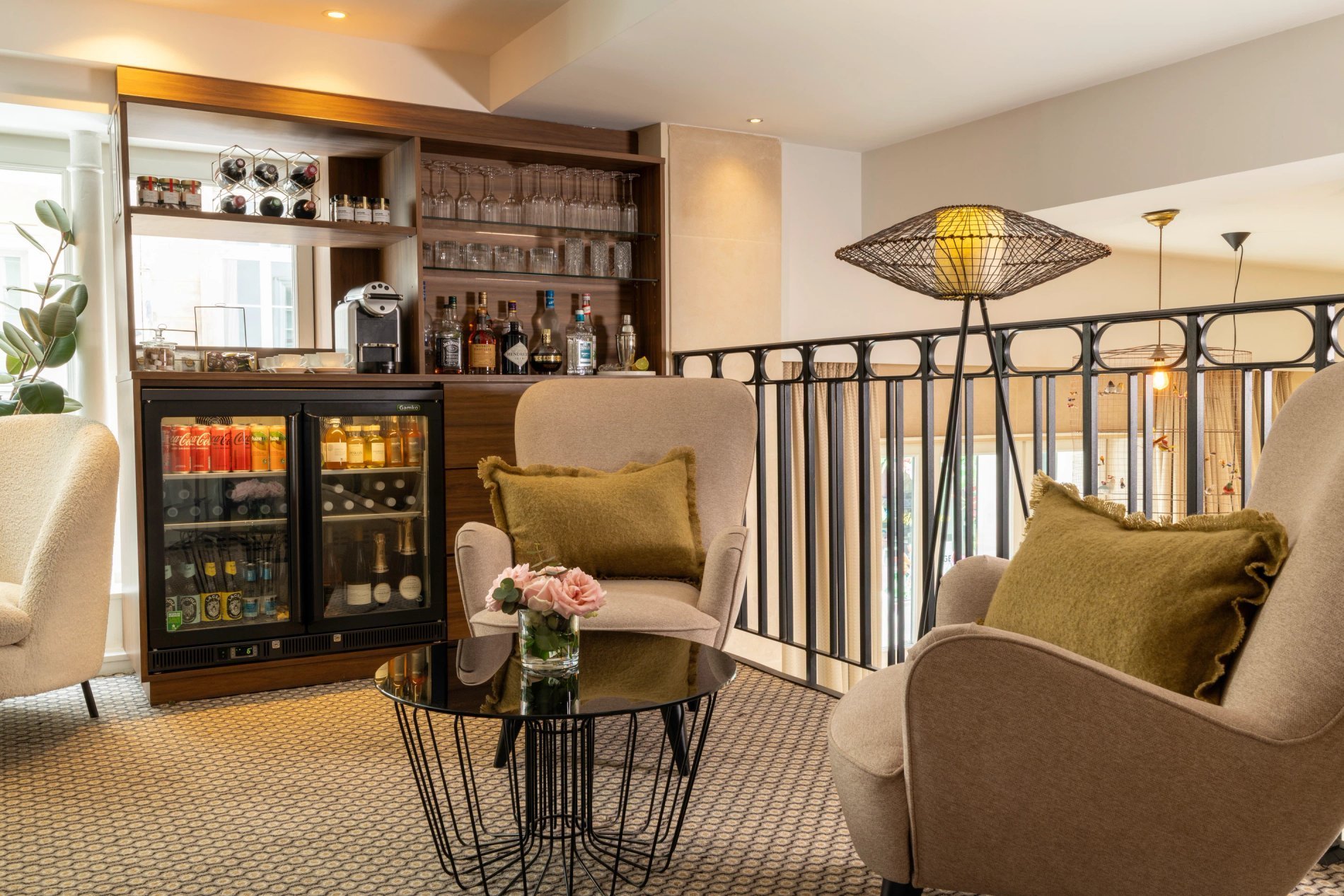 Hotel Le Pradey Lobby Honesty Bar