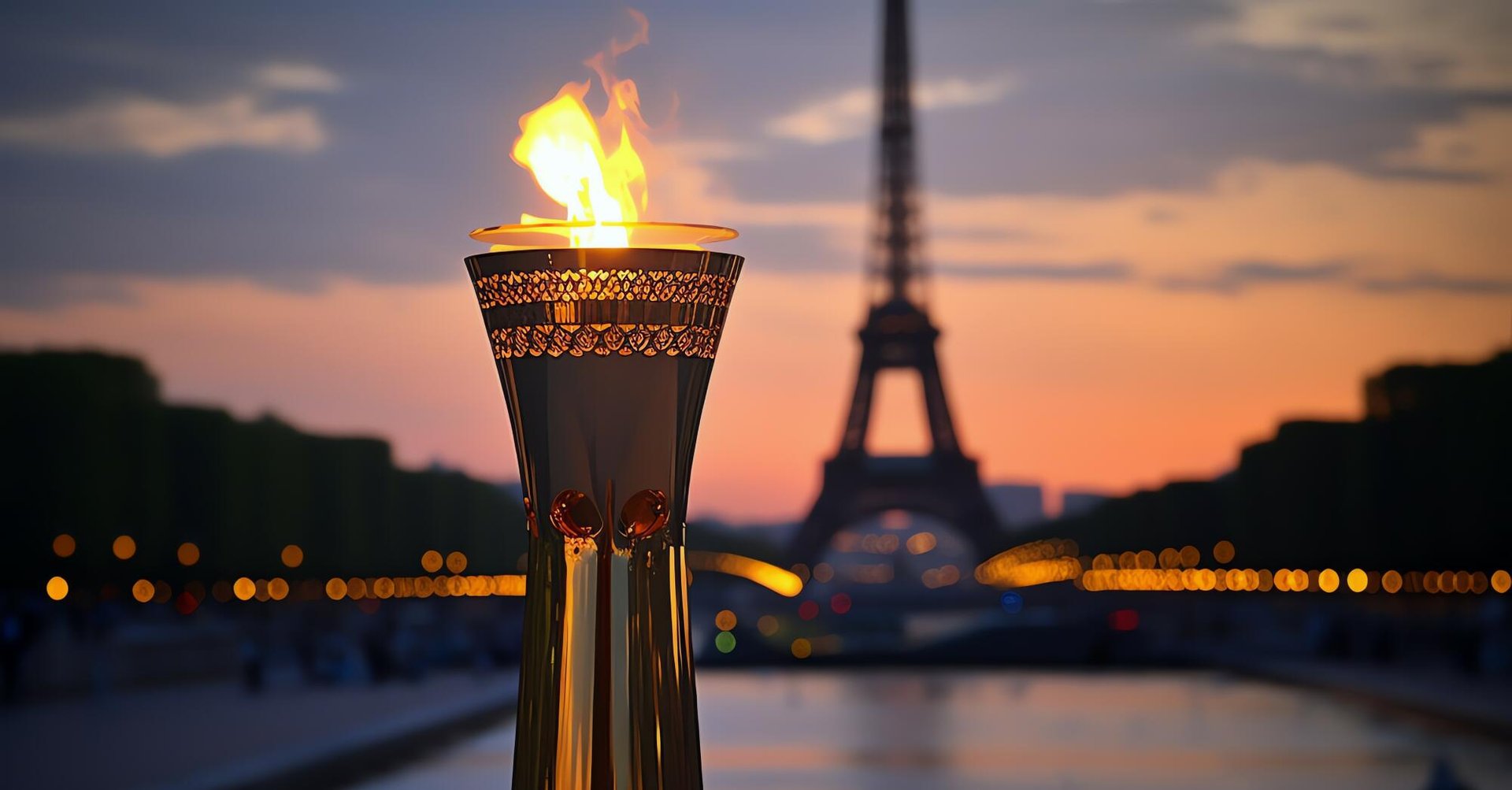 Olympic flame Paris 2024