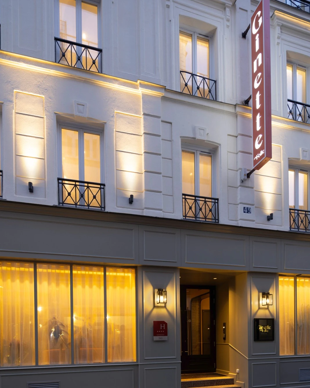 Hôtel Ginette à la Folie, Hotel Ginette à la Folie Facade