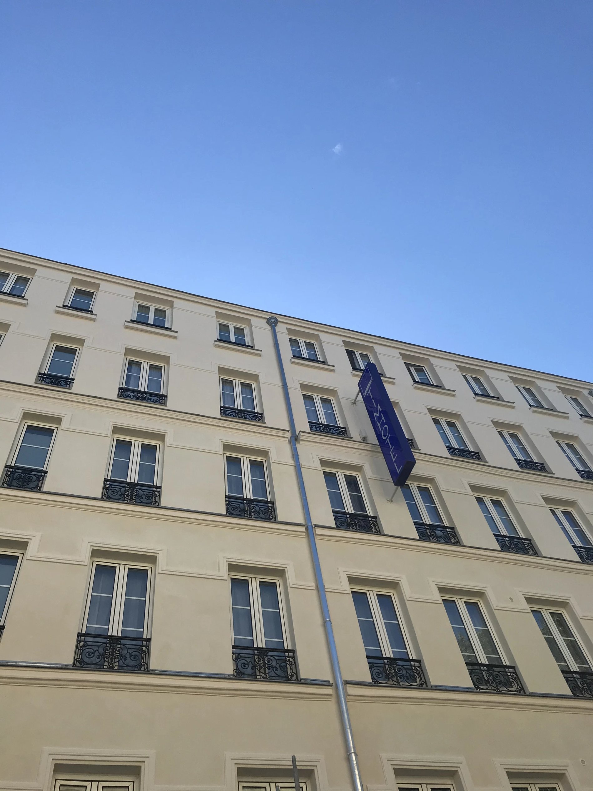 Façade de l'hôtel Gare de l'Est