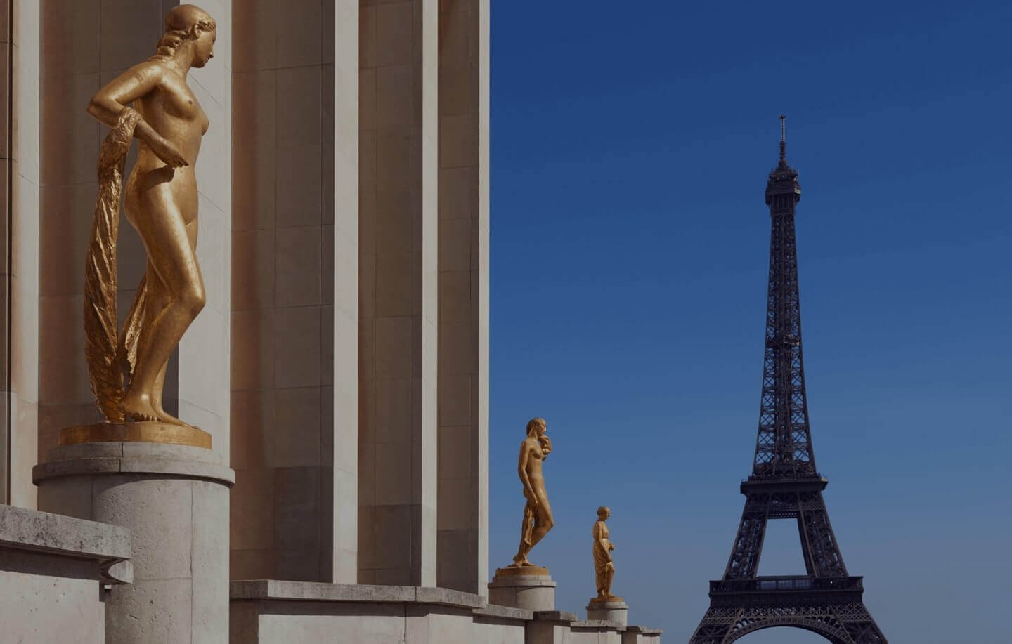 Vue sur la Tour Eiffel depuis un hôtel partenaire du Prince de Conti