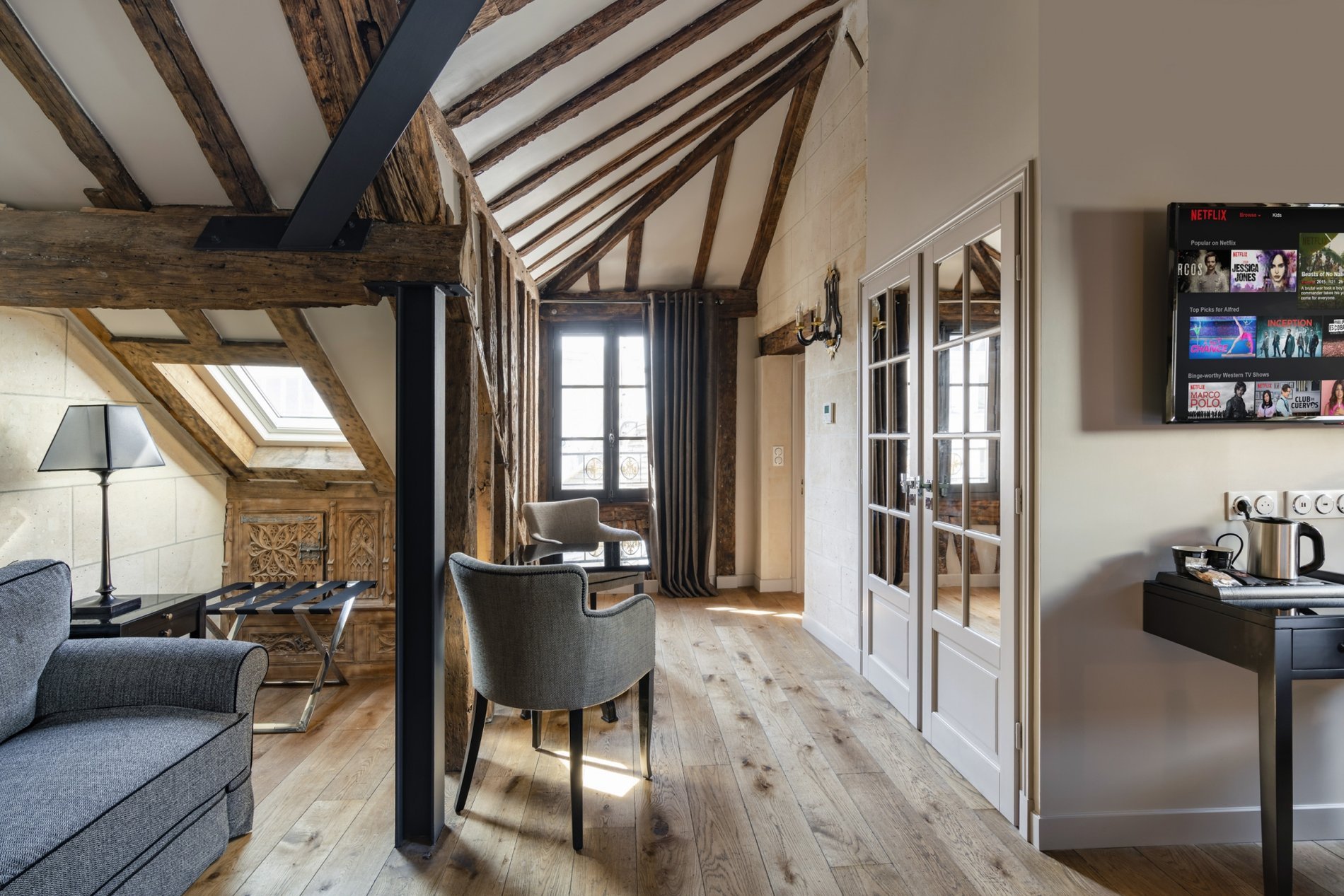 hôtel de charme paris marais - suite prestige