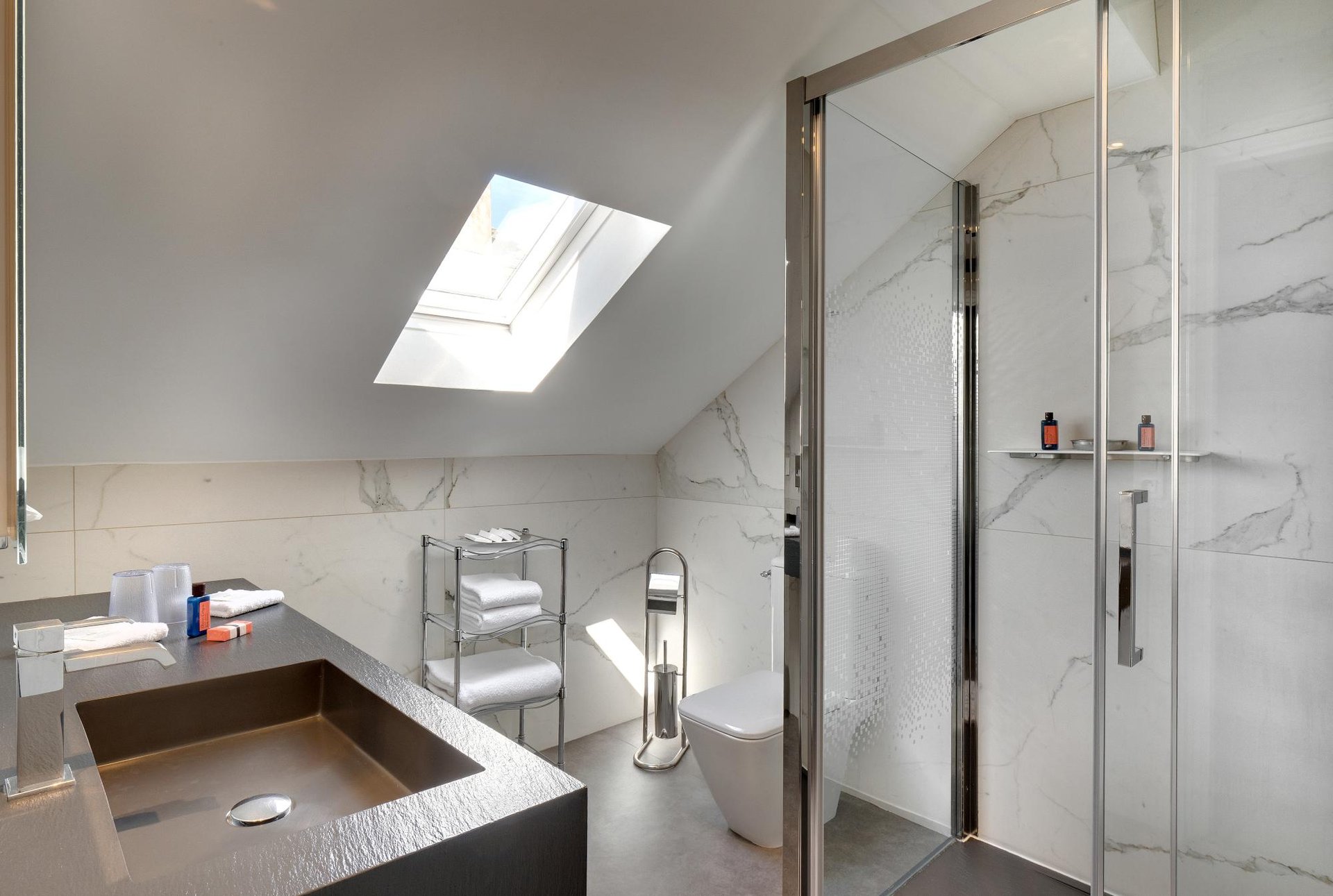 Le Manoir des Minimes | Executive Room Pavillon | Bathroom
