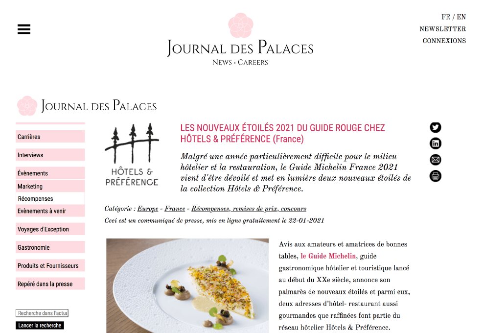 Les Trésoms | Press