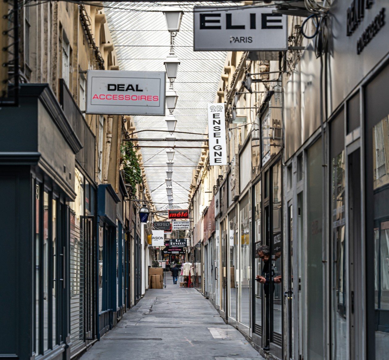 Gallery of Passage du Caire in the Bonne-Nouvelle district