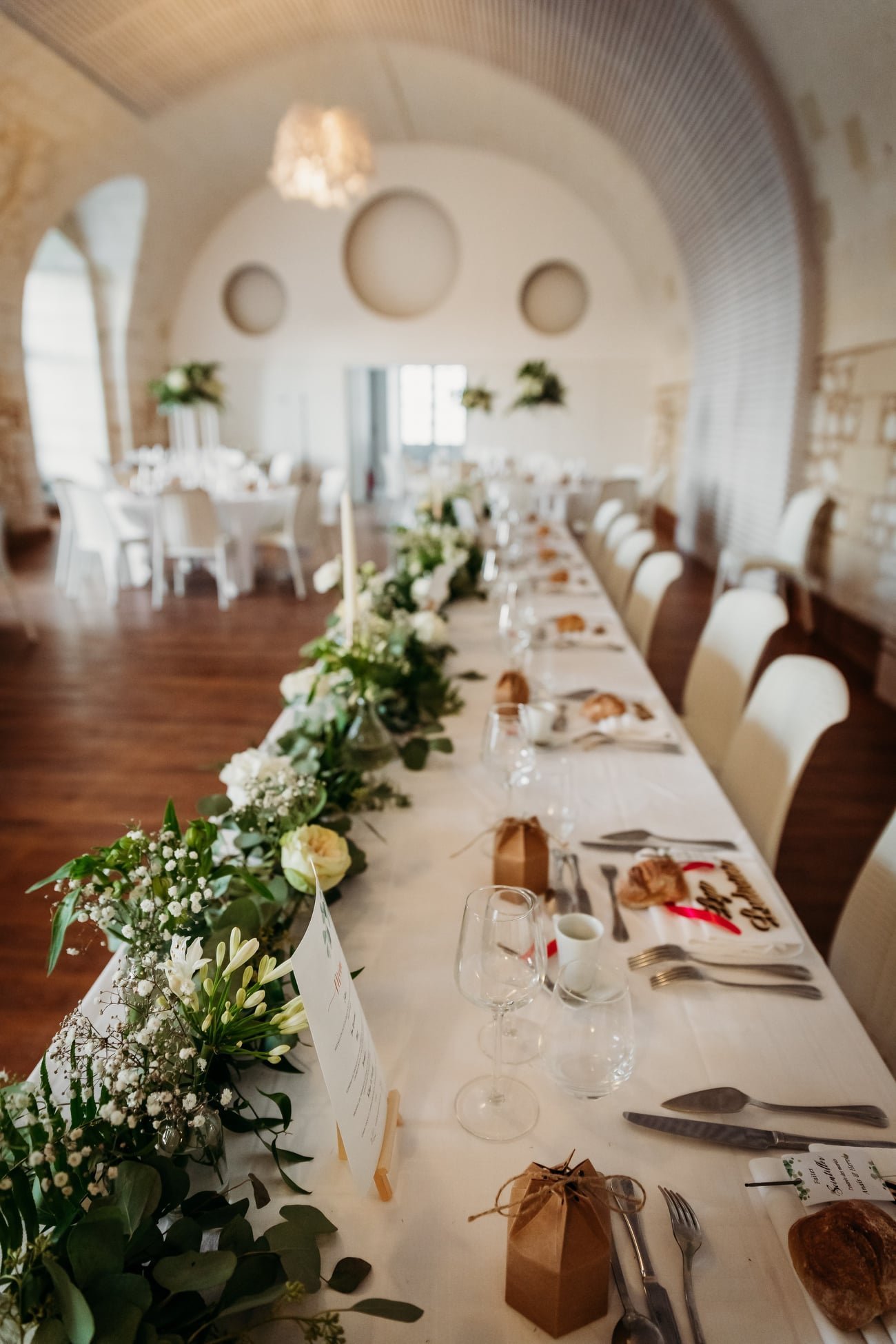 salle de réception pour anniversaire ou baptême au château