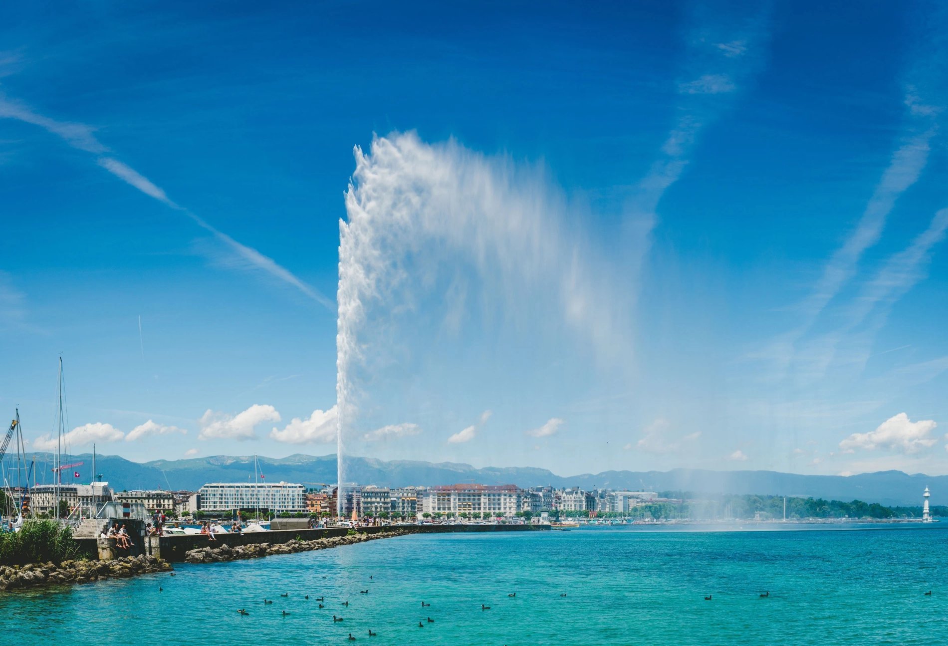 Hôtel à Genève au bord du lac Léman