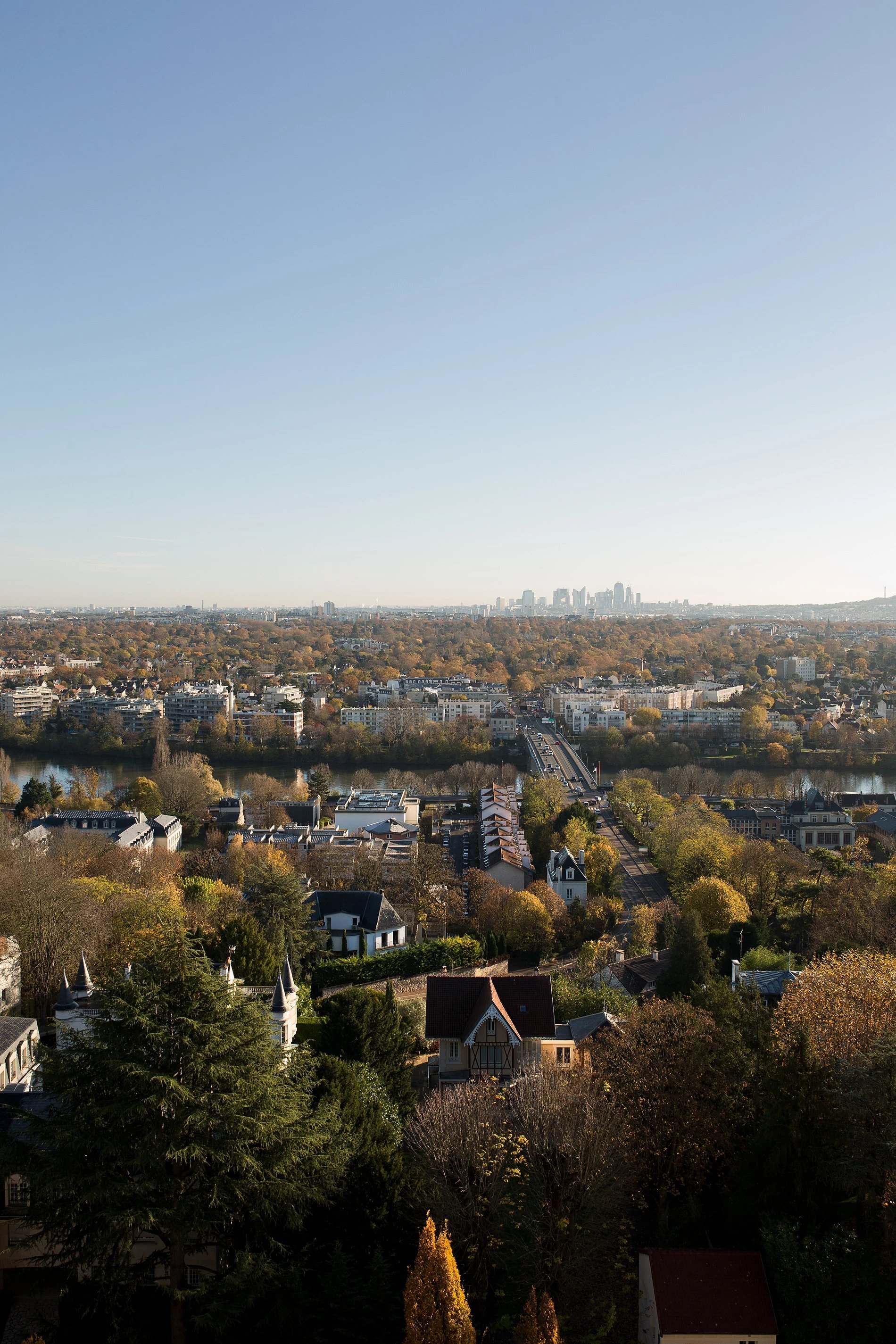 Pavillon Henri IV | Vue sur Paris