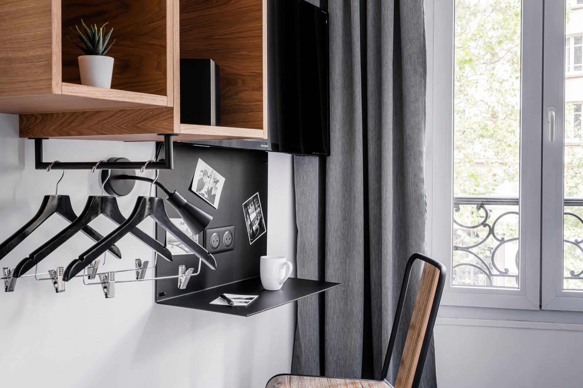Chambre single - 9 hotel Bastille-Lyon 3 étoiles Paris 12