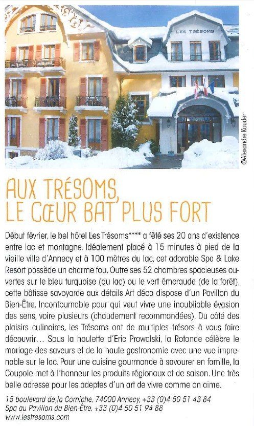 Les Trésoms | Press
