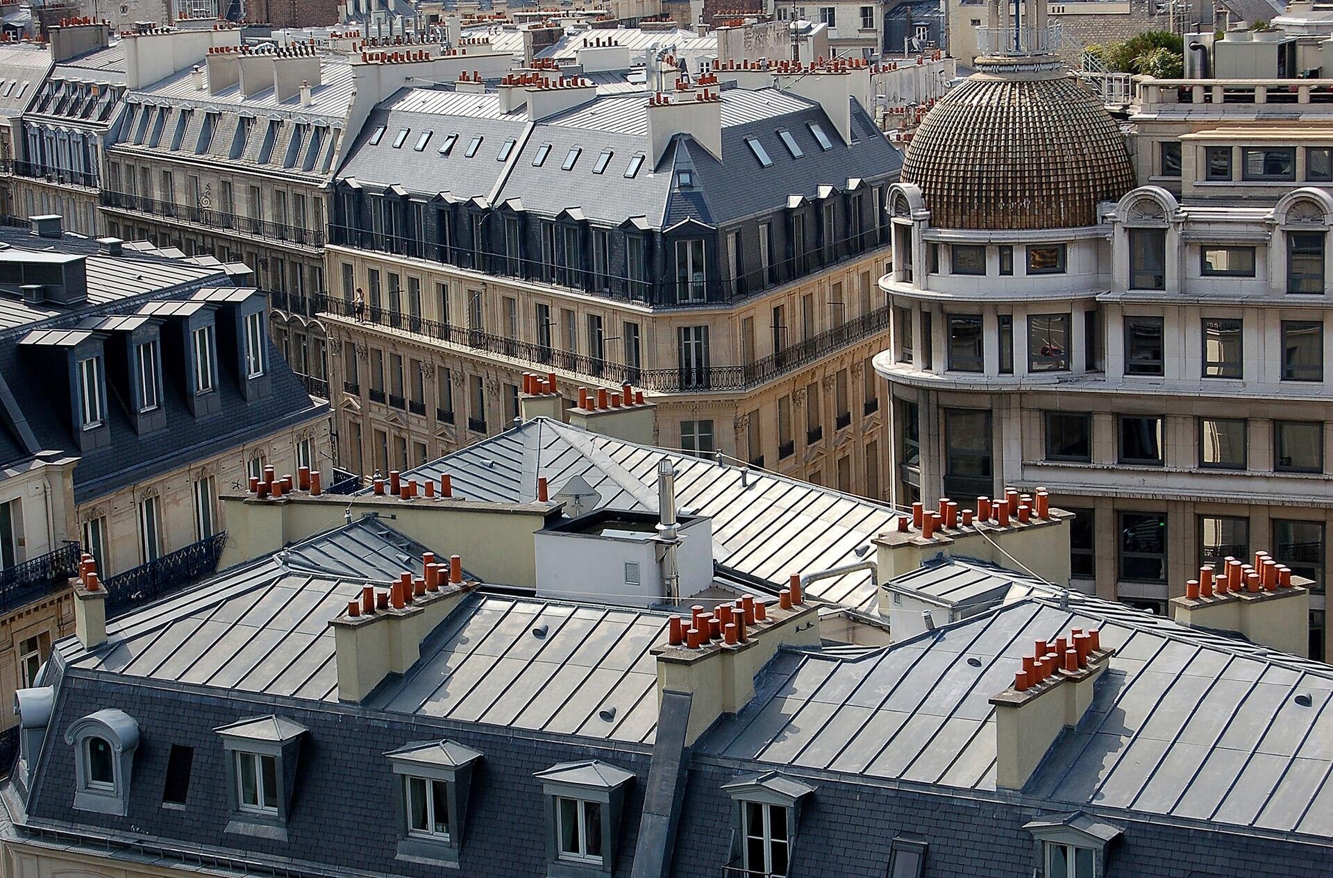 Maison Albar Hotels Le Diamond view on Paris rooftops